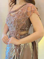 C988  DRAPE SAREE