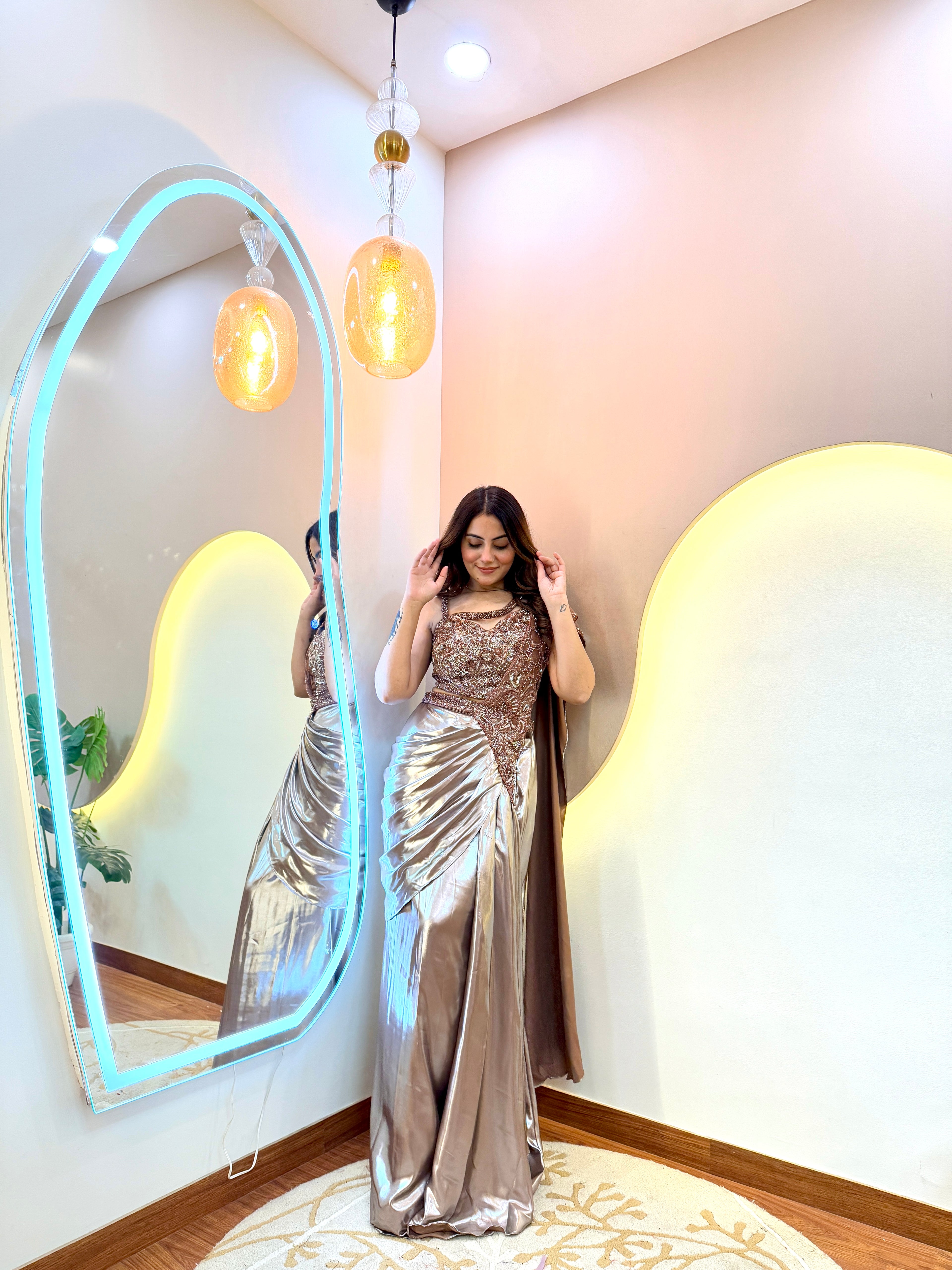 C988  DRAPE SAREE