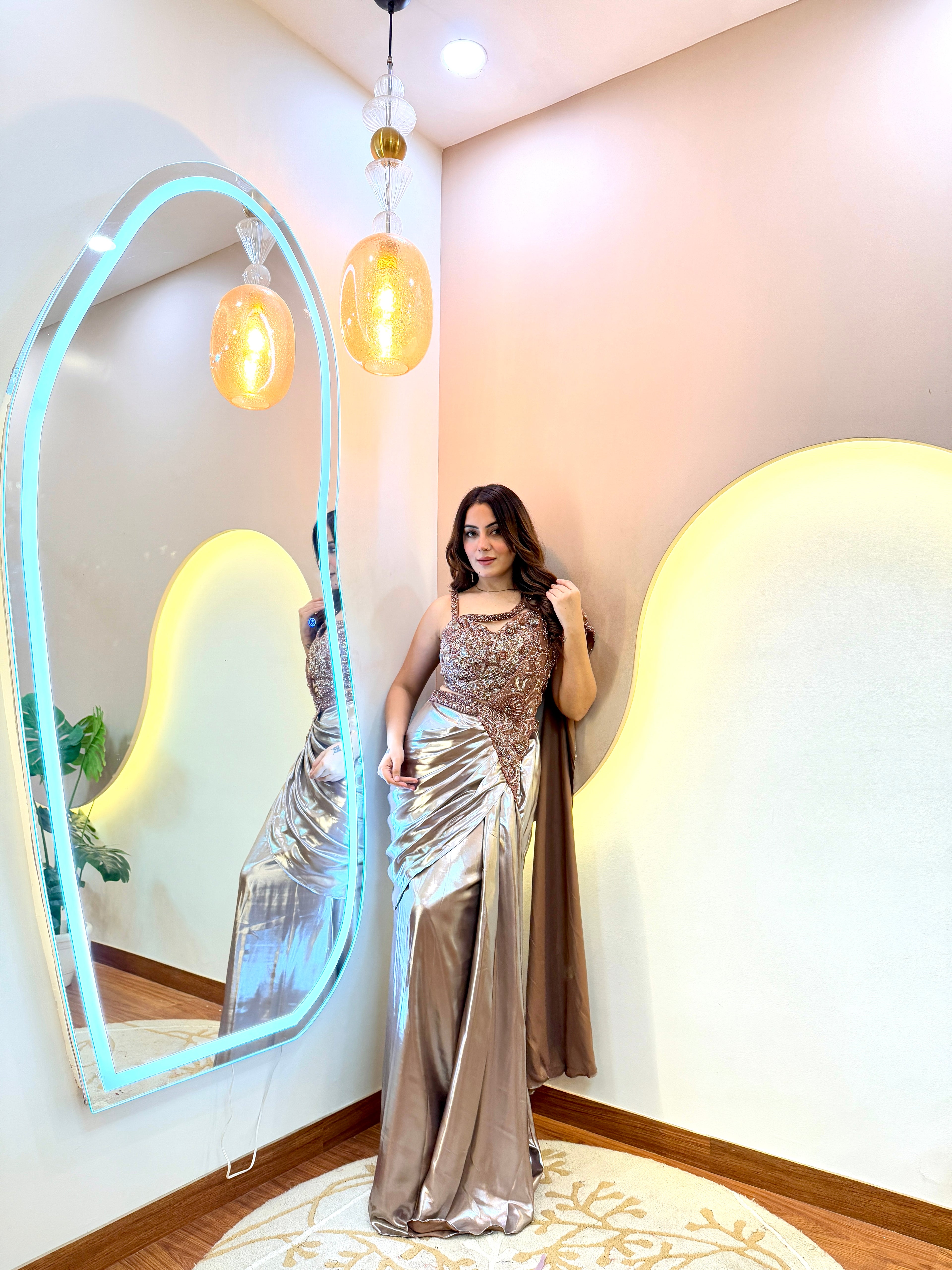 C988  DRAPE SAREE