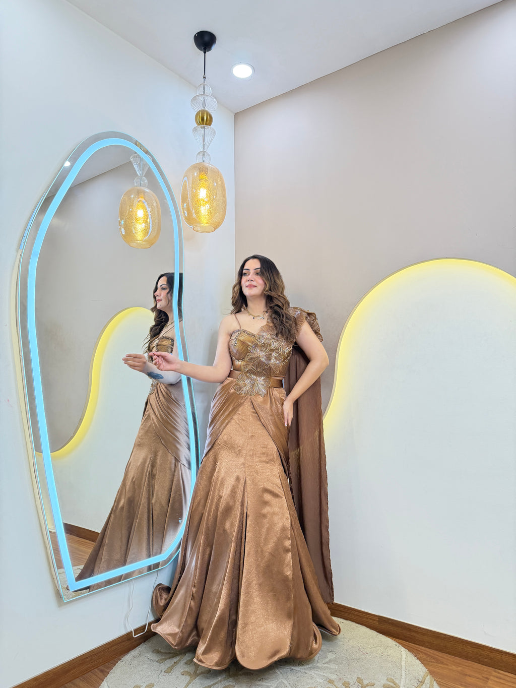 C678 "ASHIA” ready to wear saree