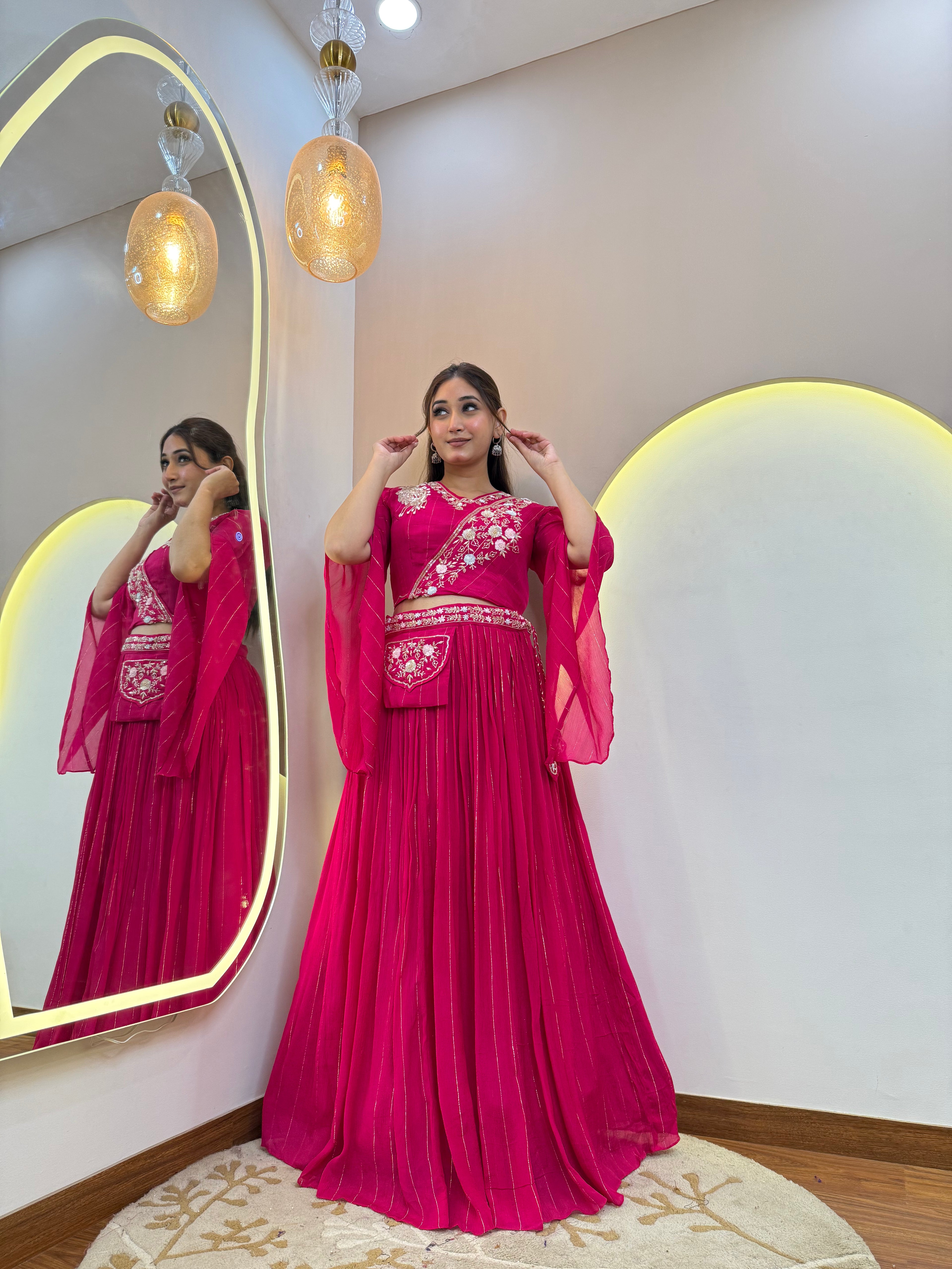 " RONAK" PARTY WEAR DRESS