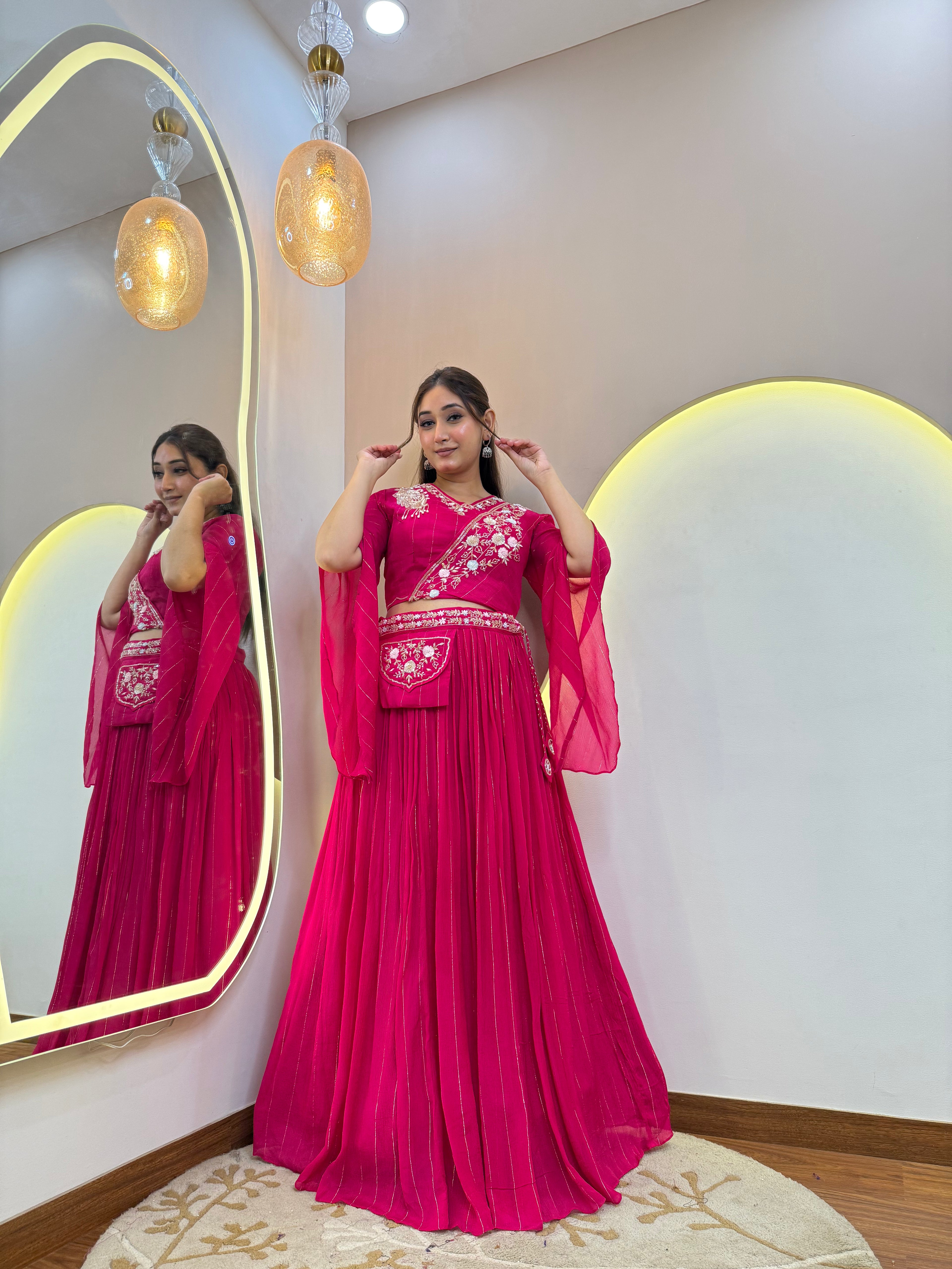 " RONAK" PARTY WEAR DRESS