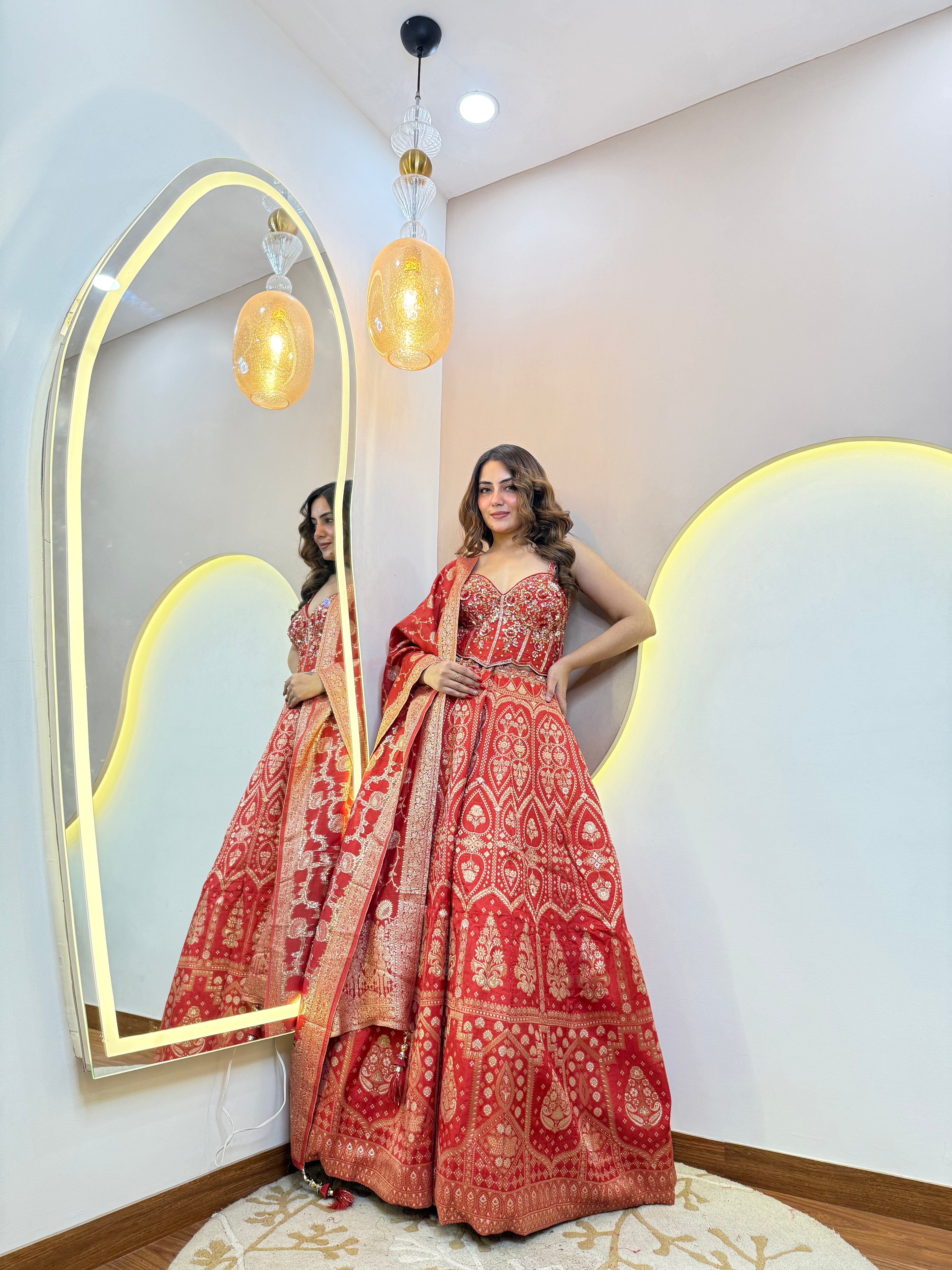 BANARASI OUTFIT LEHNGA CHOLI
