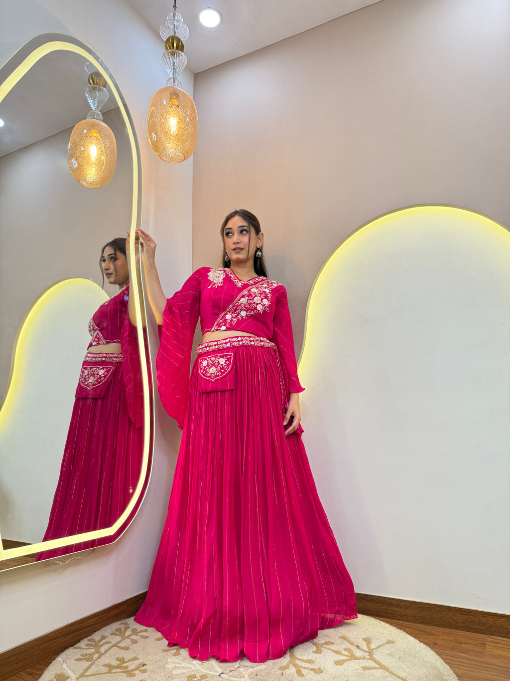 " RONAK" PARTY WEAR DRESS