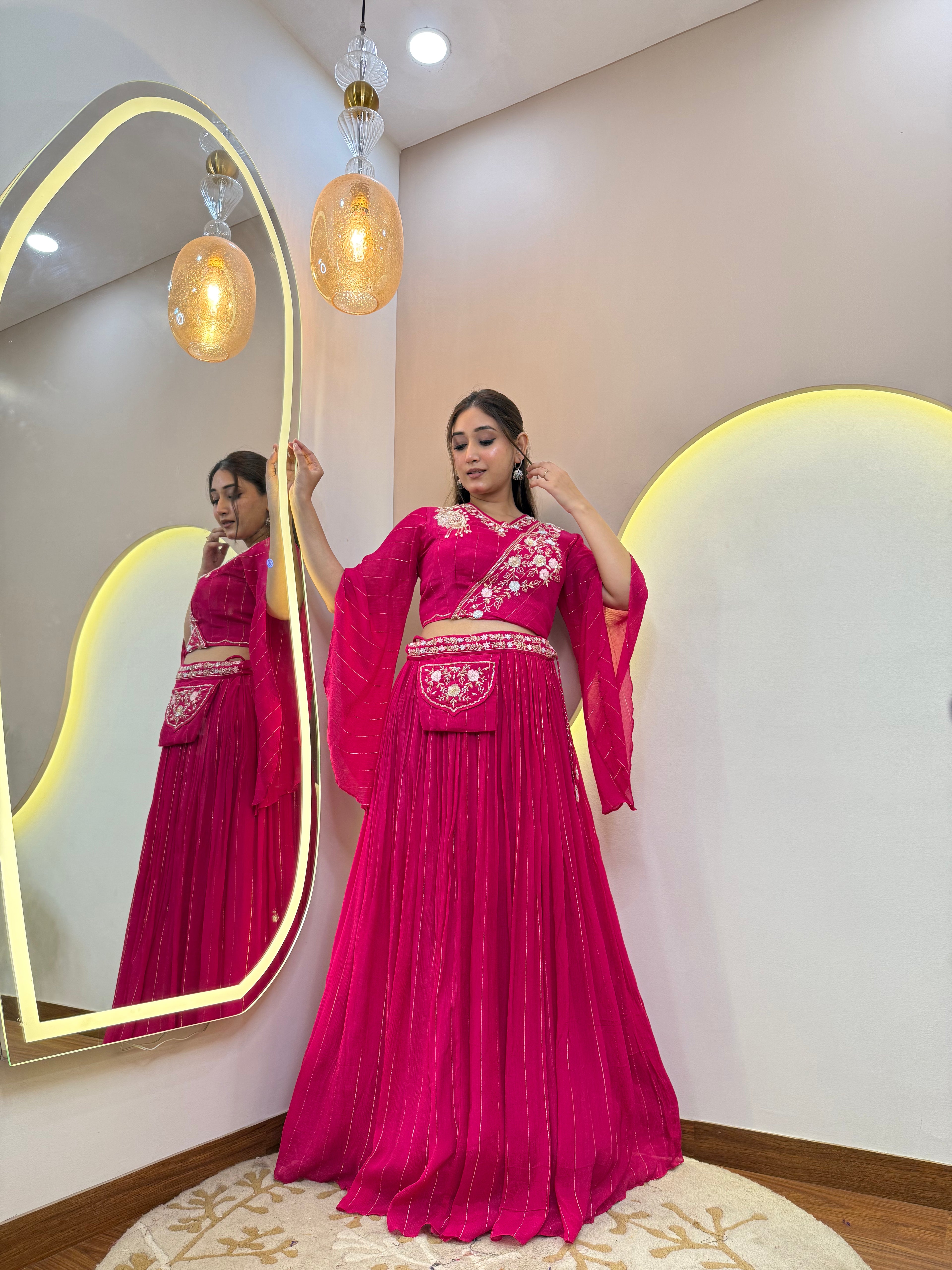 " RONAK" PARTY WEAR DRESS