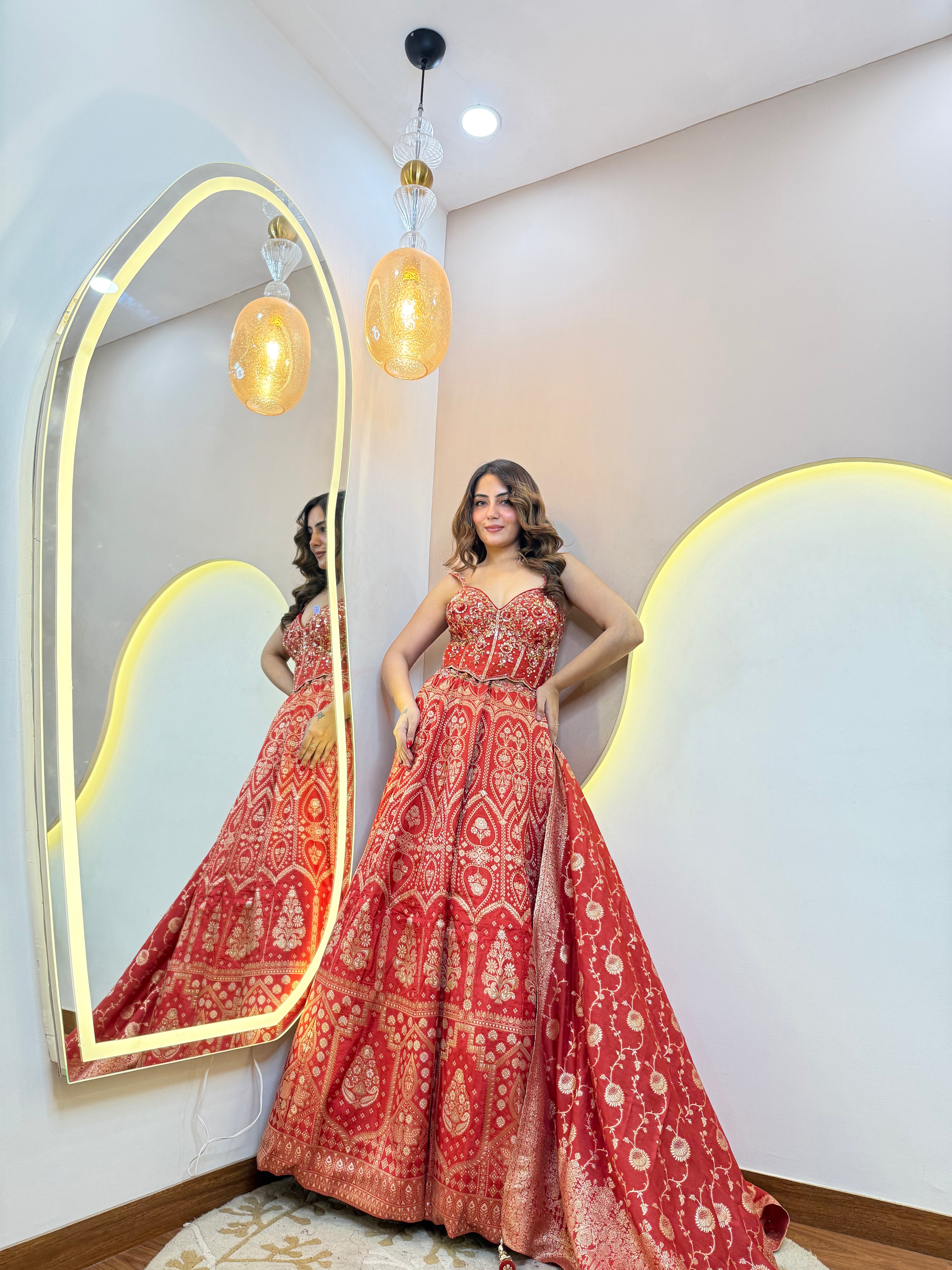 BANARASI OUTFIT LEHNGA CHOLI