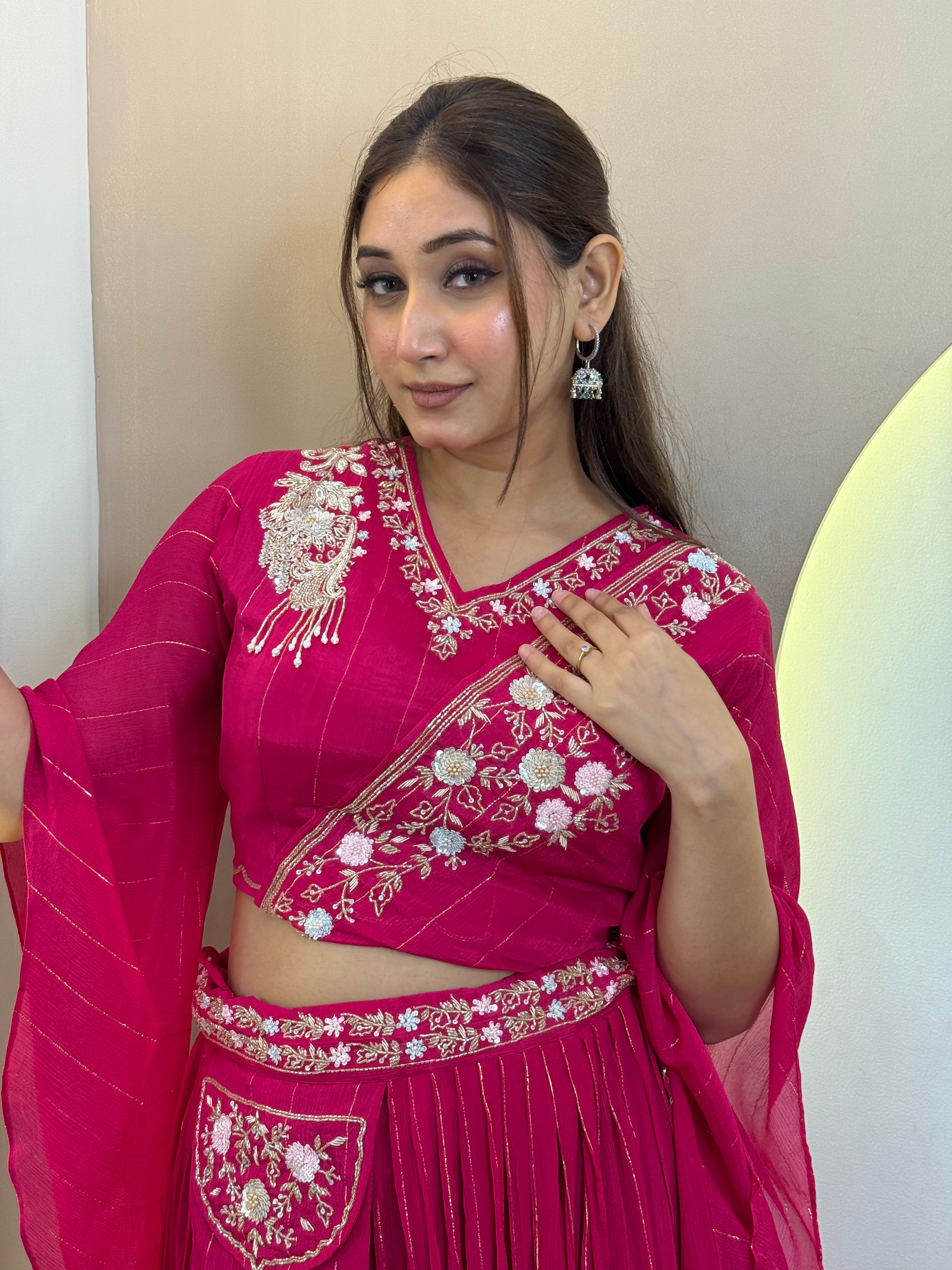 " RONAK" PARTY WEAR DRESS