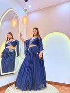 " RONAK" PARTY WEAR DRESS