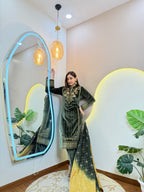 GREEN OUTFIT  WOOLEN 3pc SET