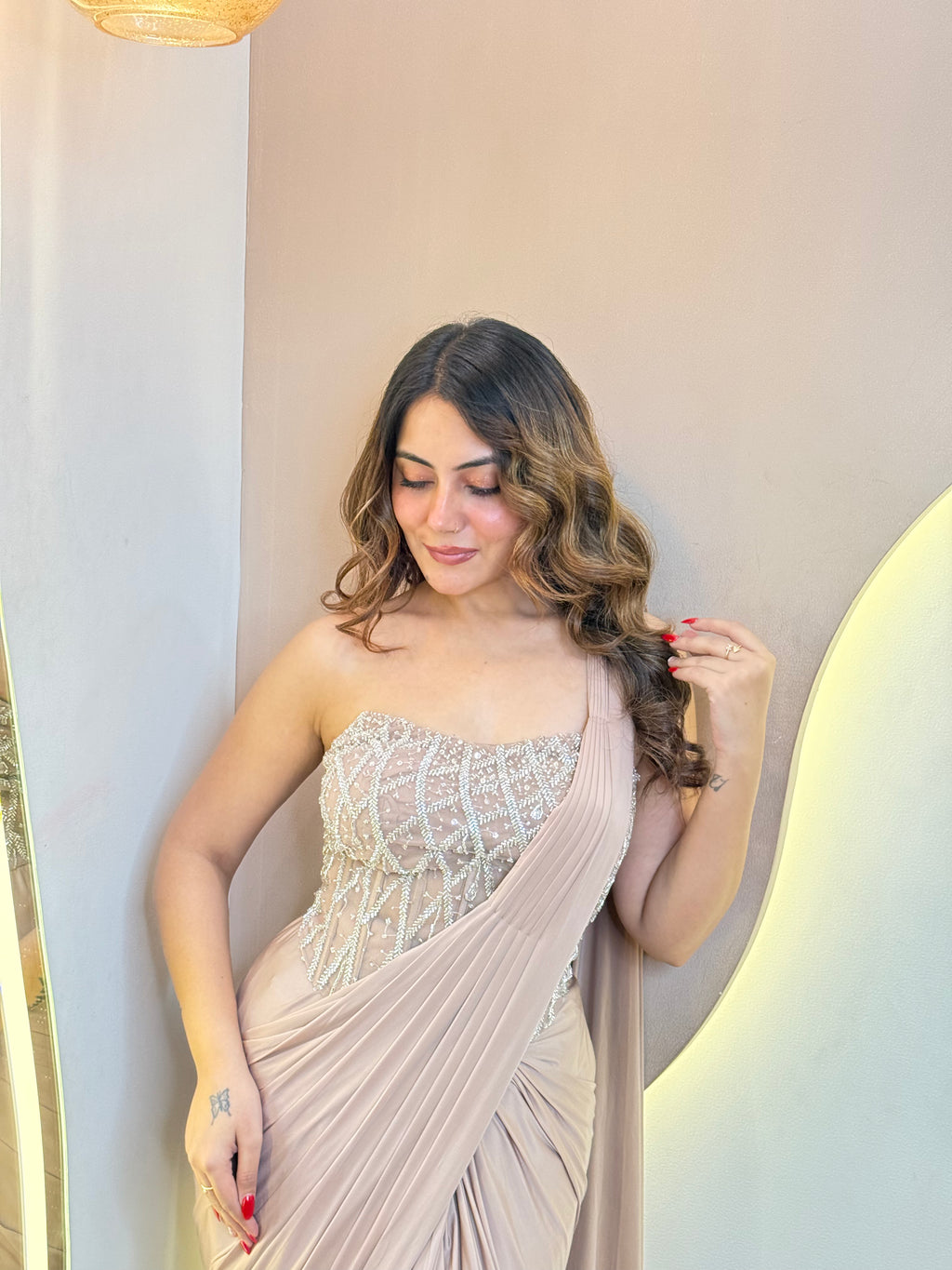 "AMBIKA" DRAPE SAREE