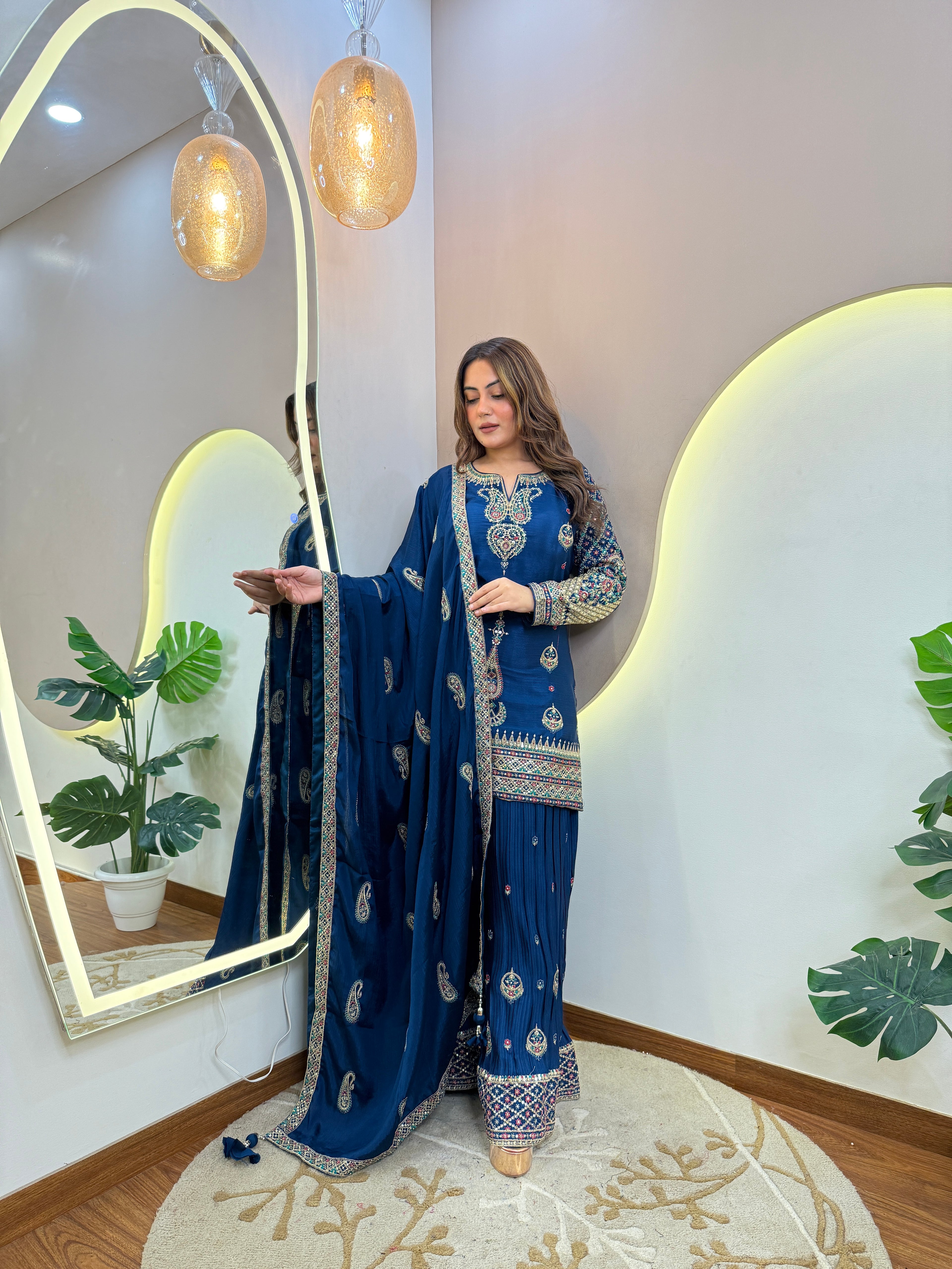 B445   SHARARA SUIT