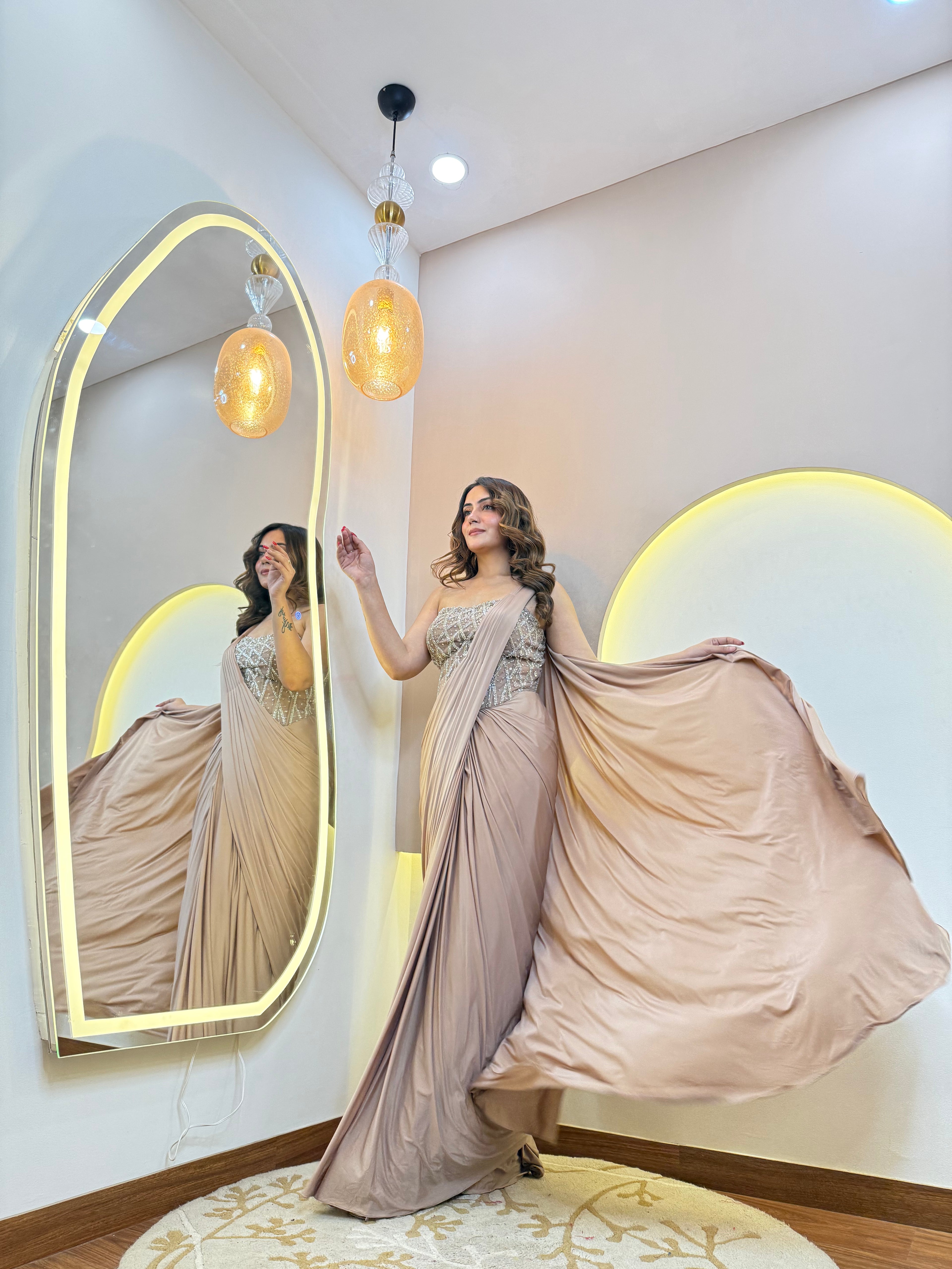 "AMBIKA" DRAPE SAREE