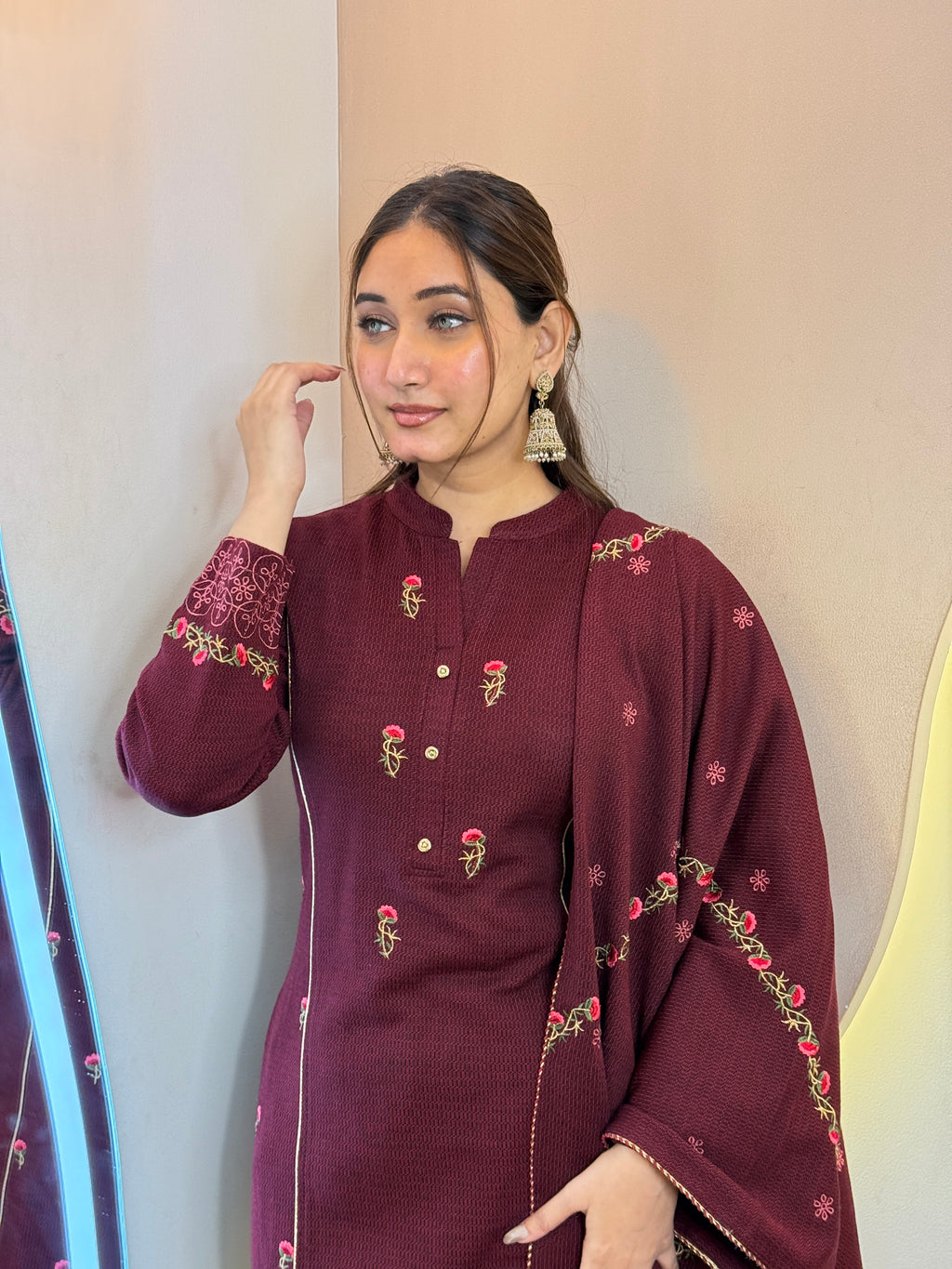 AARFA OUTFIT WOOLEN 3pc SET