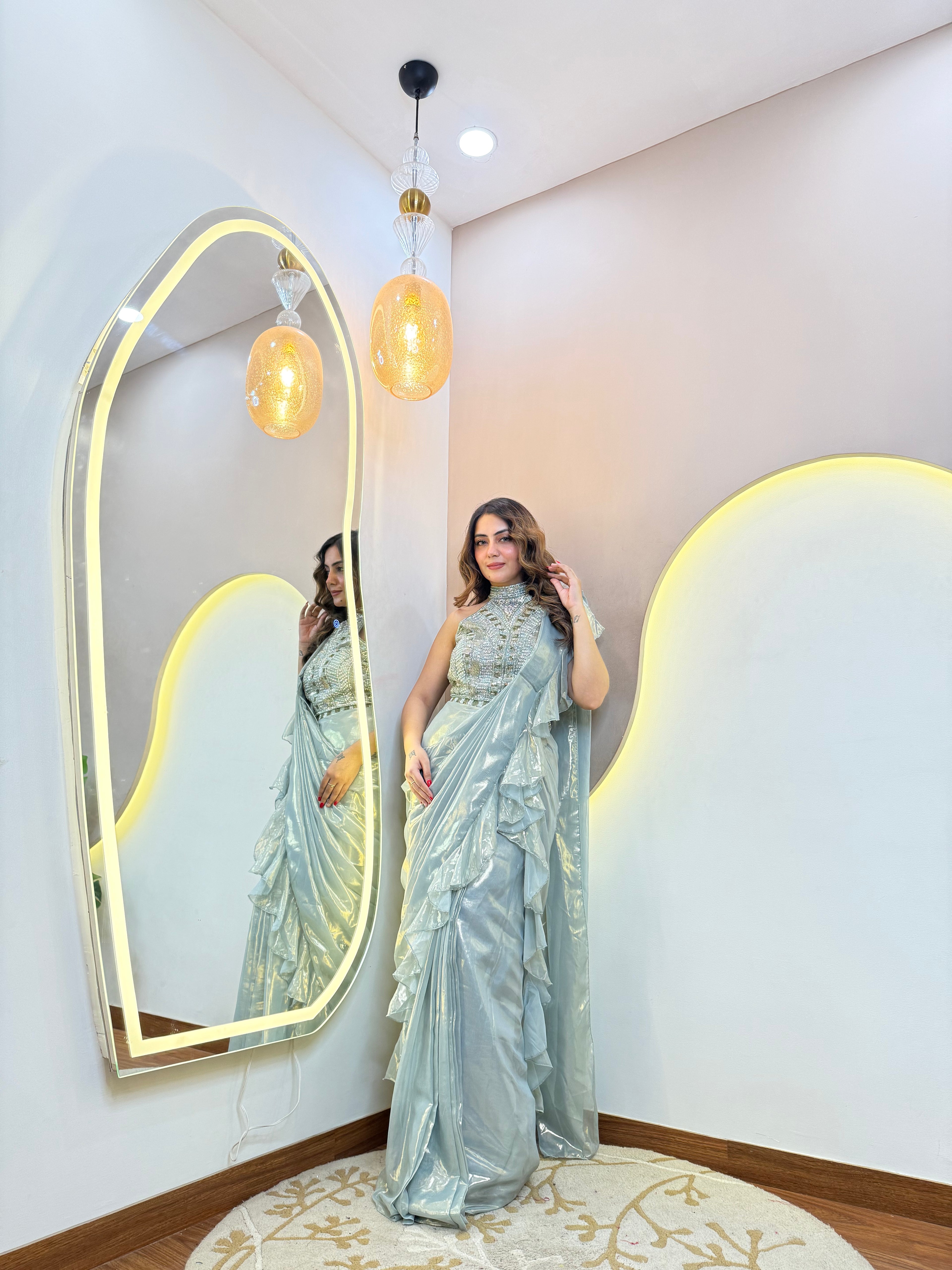"SHANVI" DRAPE SAREE