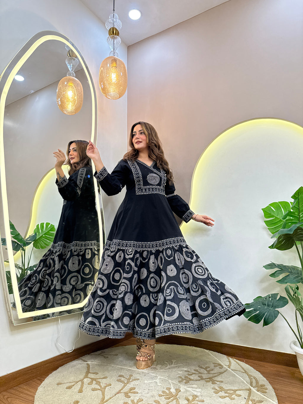 B979 COTTON  3PC SUIT