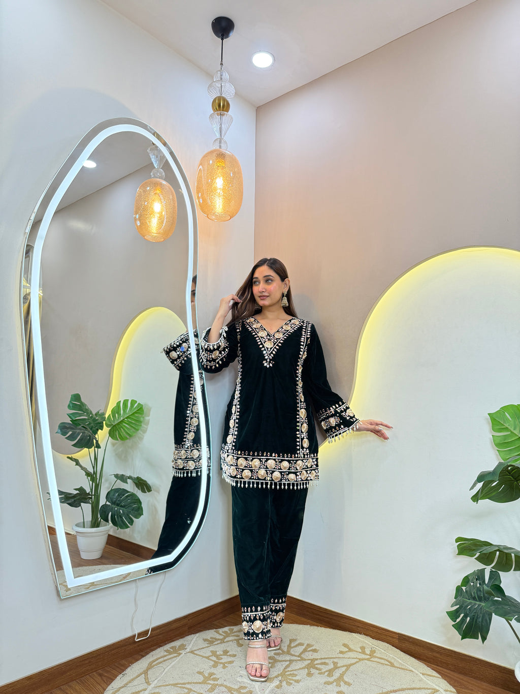 SAFIYYAH WOOLEN CORD SET