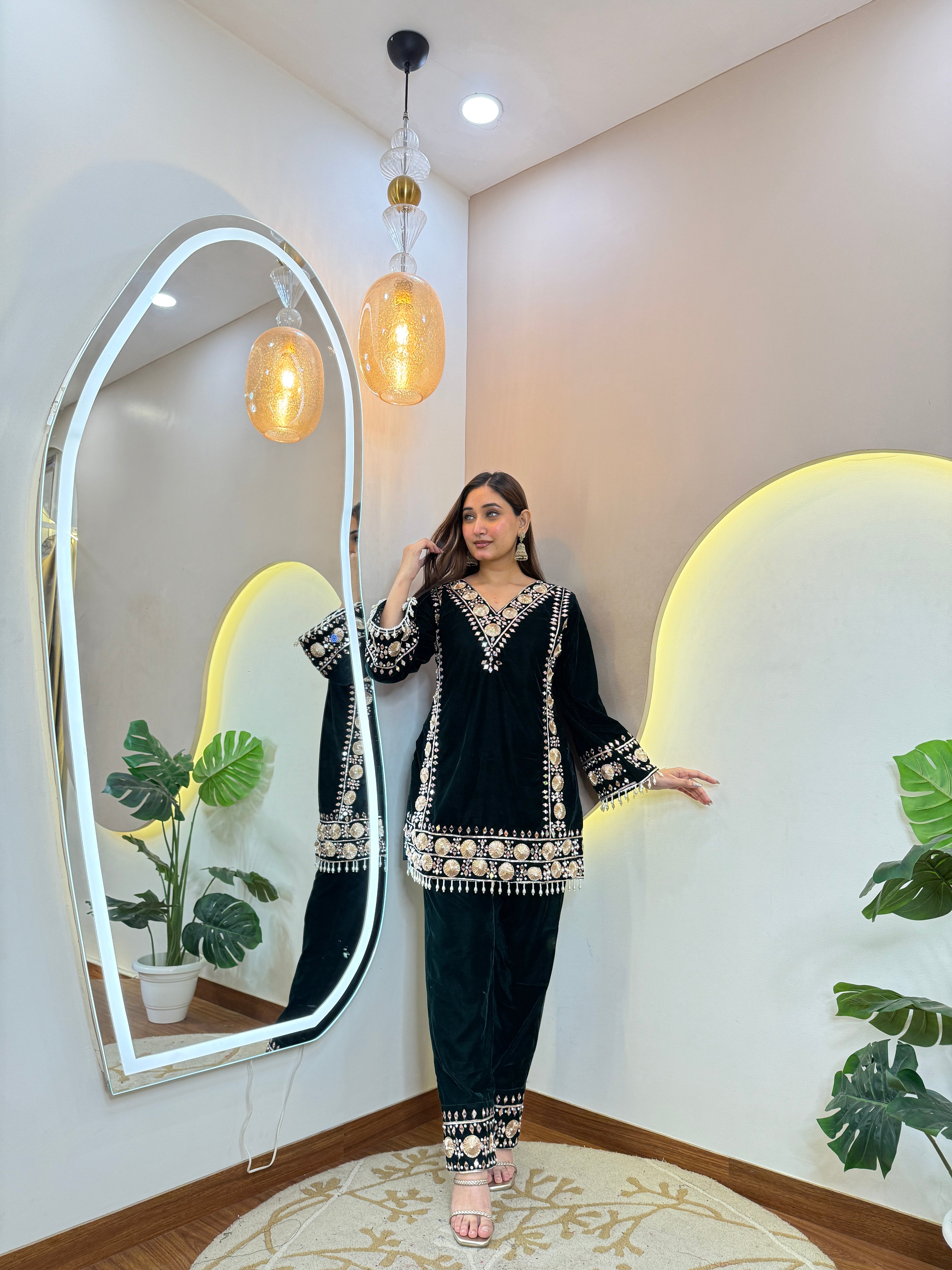 SAFIYYAH WOOLEN CORD SET