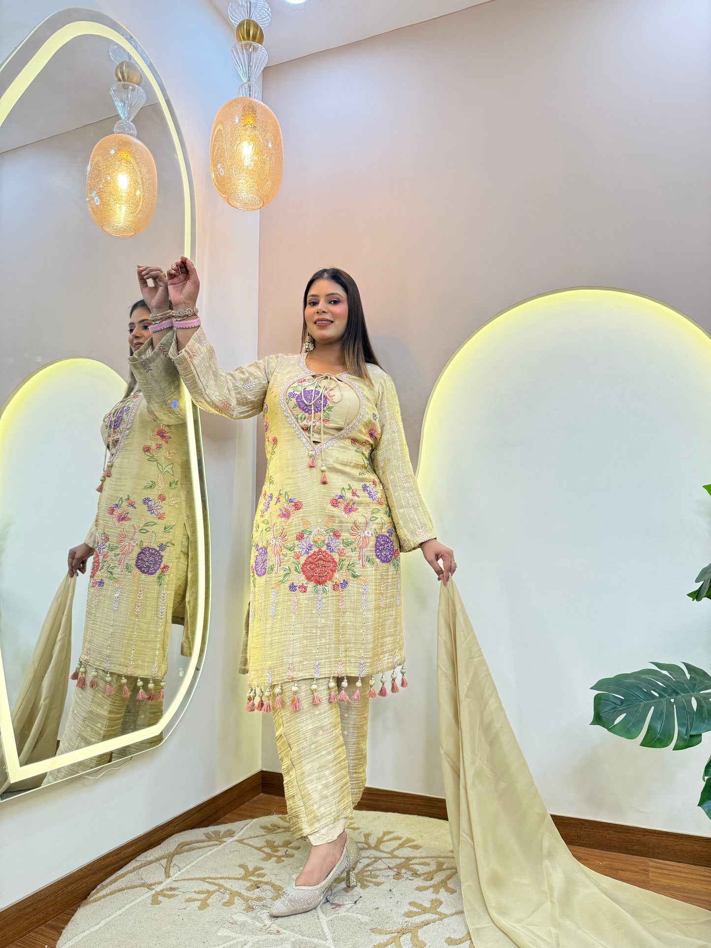 "GULZAAR" SHARARA SUIT