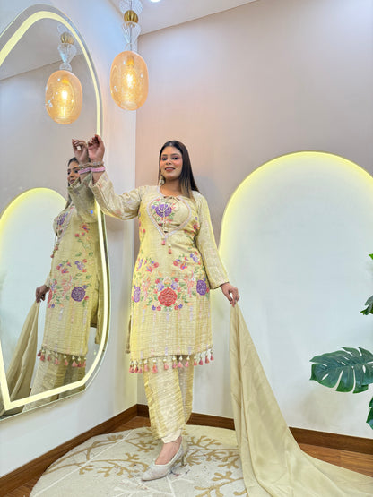 "GULZAAR" SHARARA SUIT