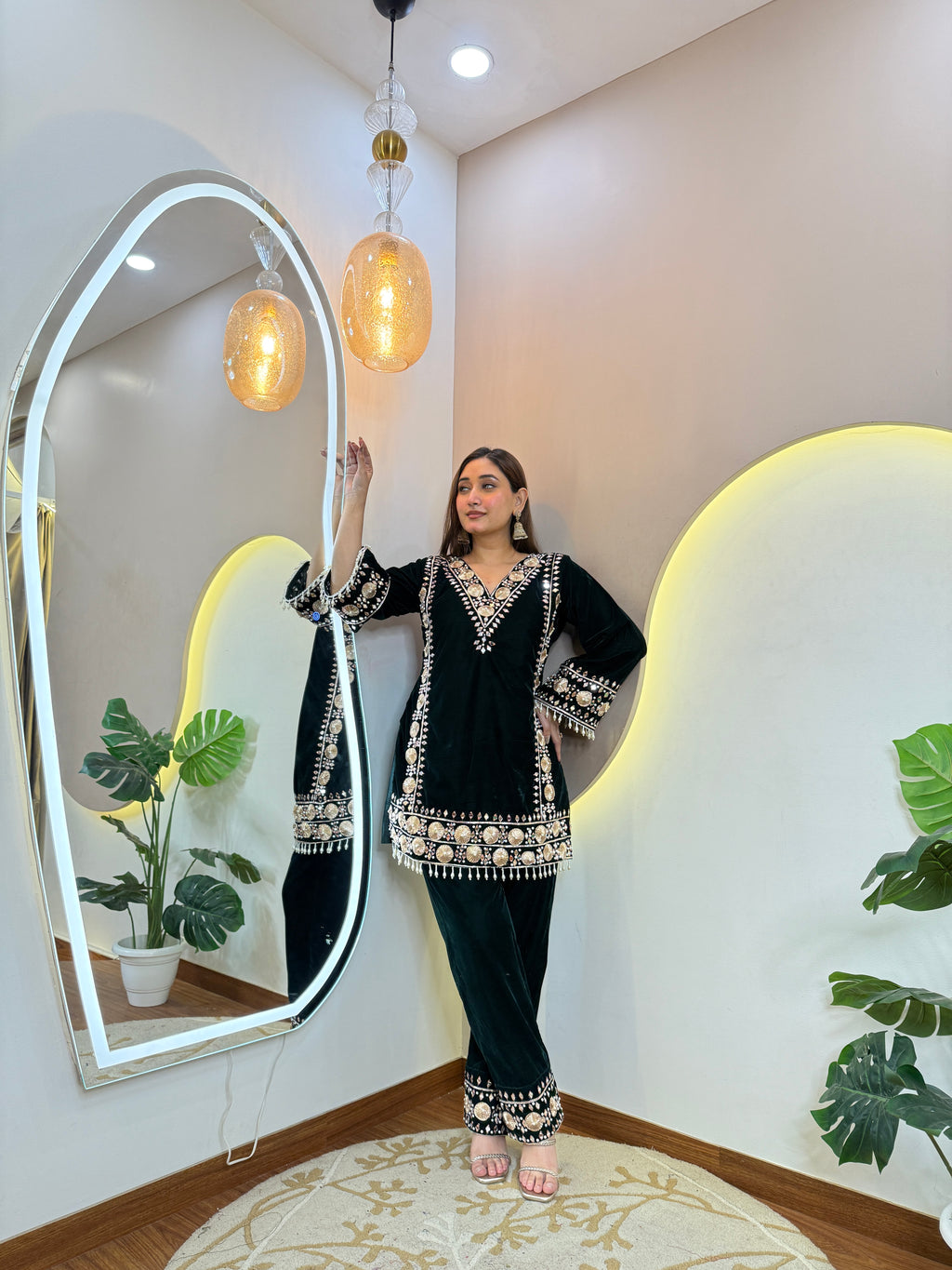 SAFIYYAH WOOLEN CORD SET