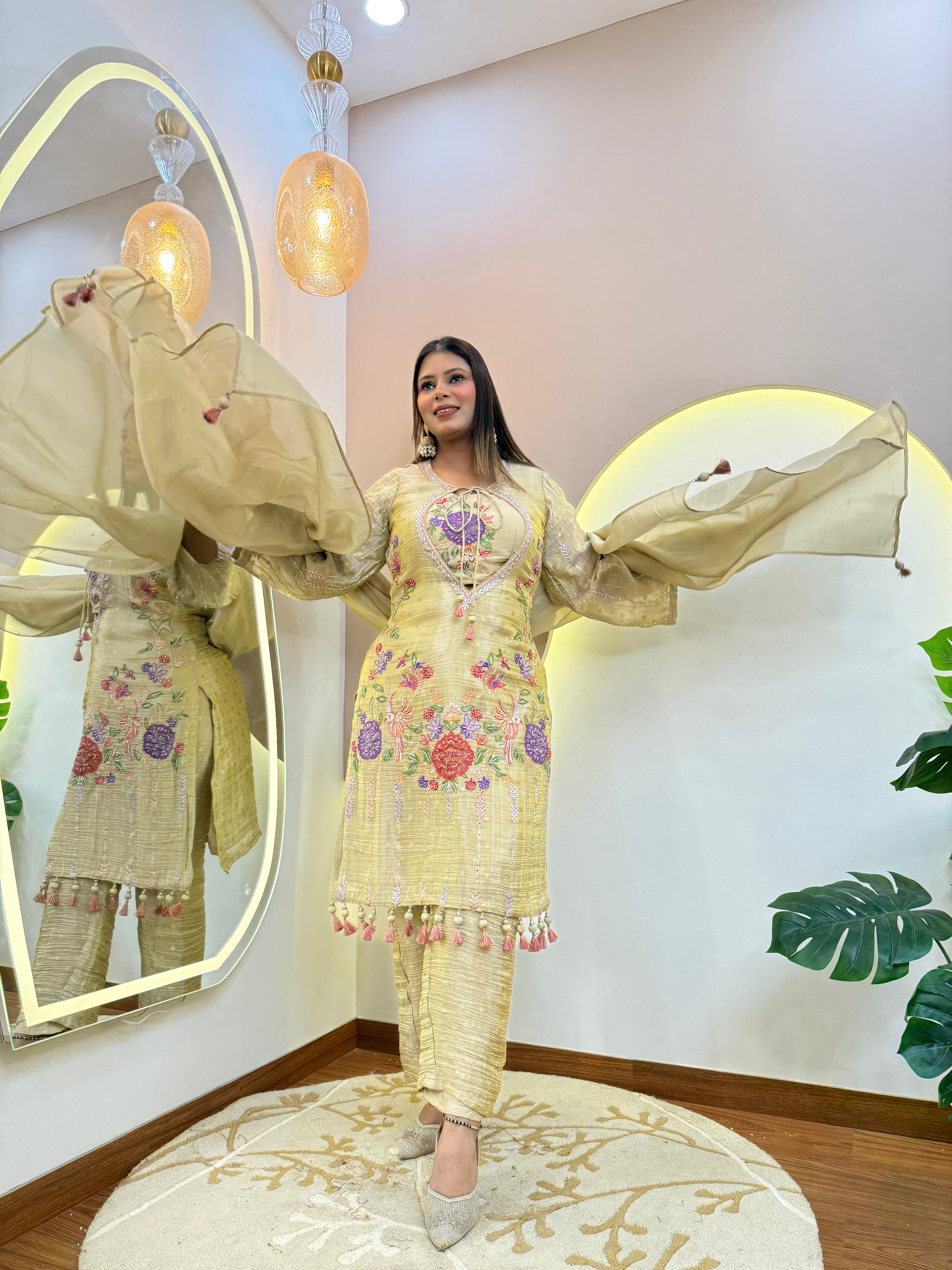 "GULZAAR" SHARARA SUIT