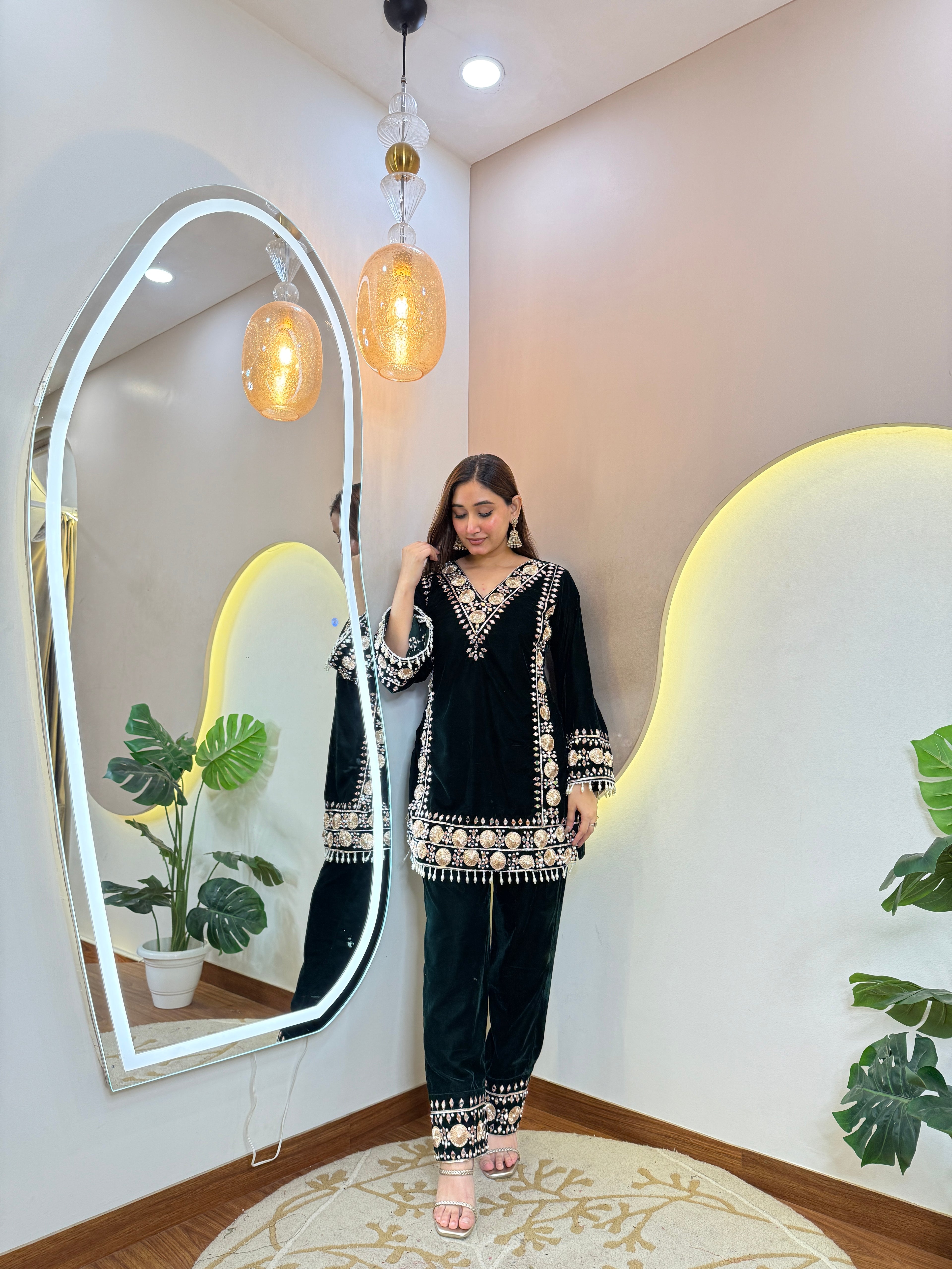 SAFIYYAH WOOLEN CORD SET