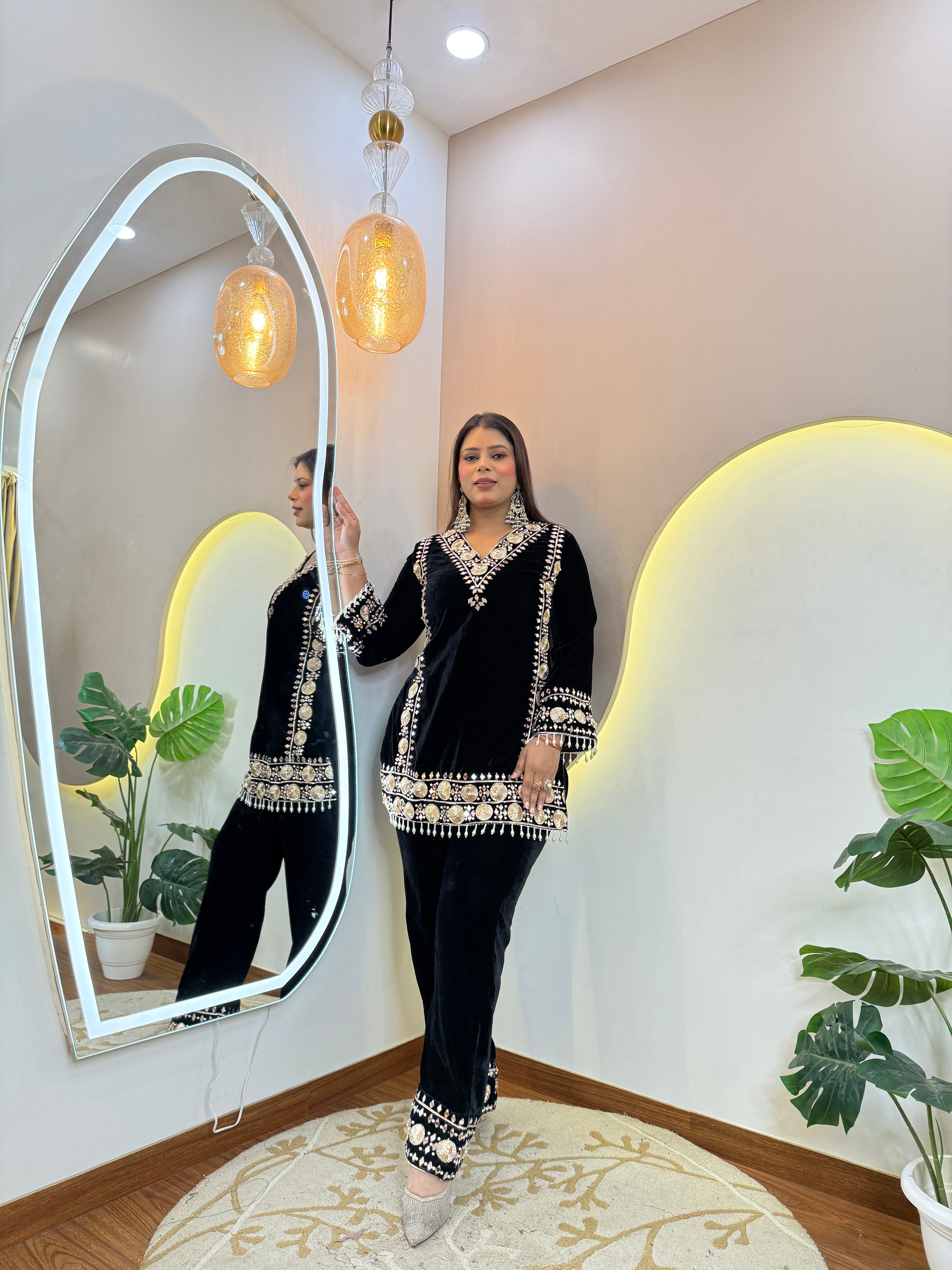 SAFIYYAH WOOLEN CORD SET