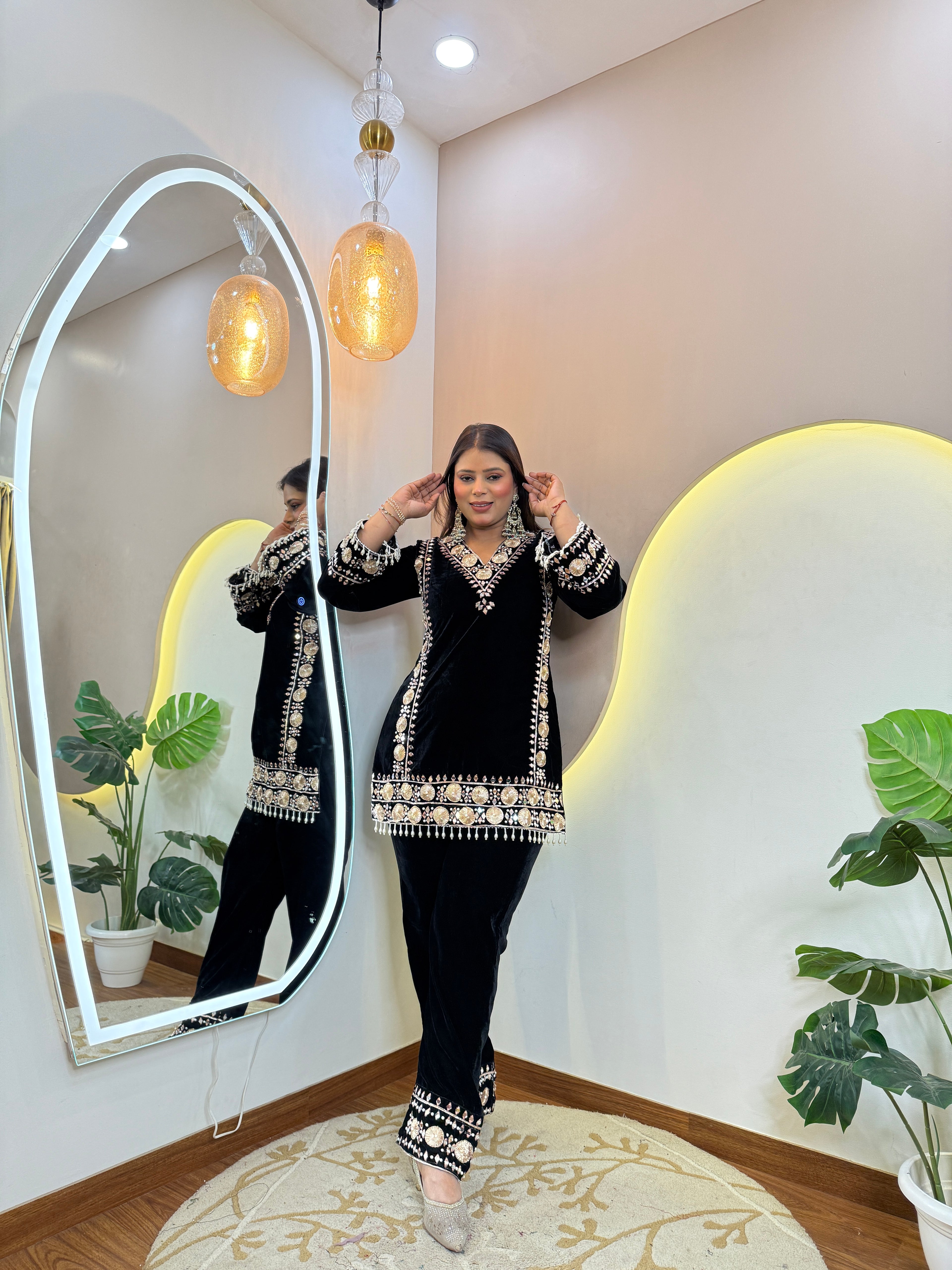 SAFIYYAH WOOLEN CORD SET