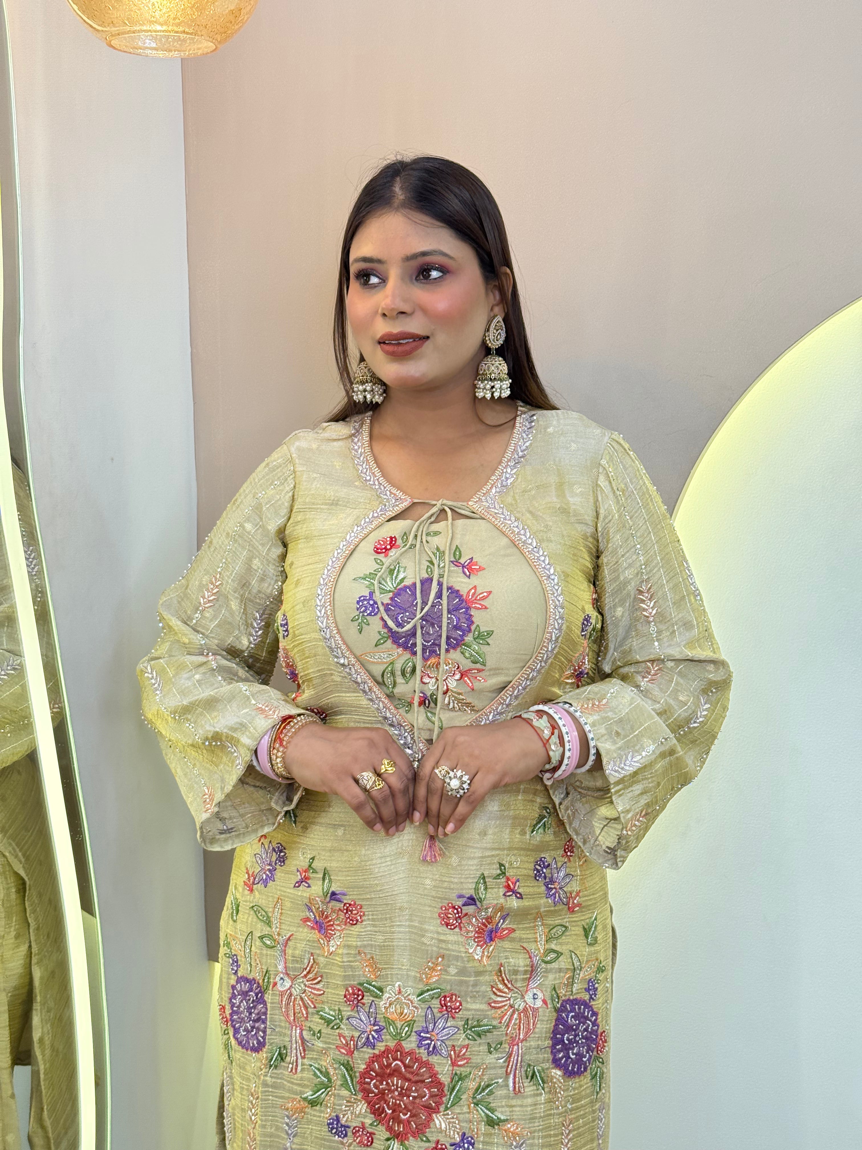 "GULZAAR" SHARARA SUIT