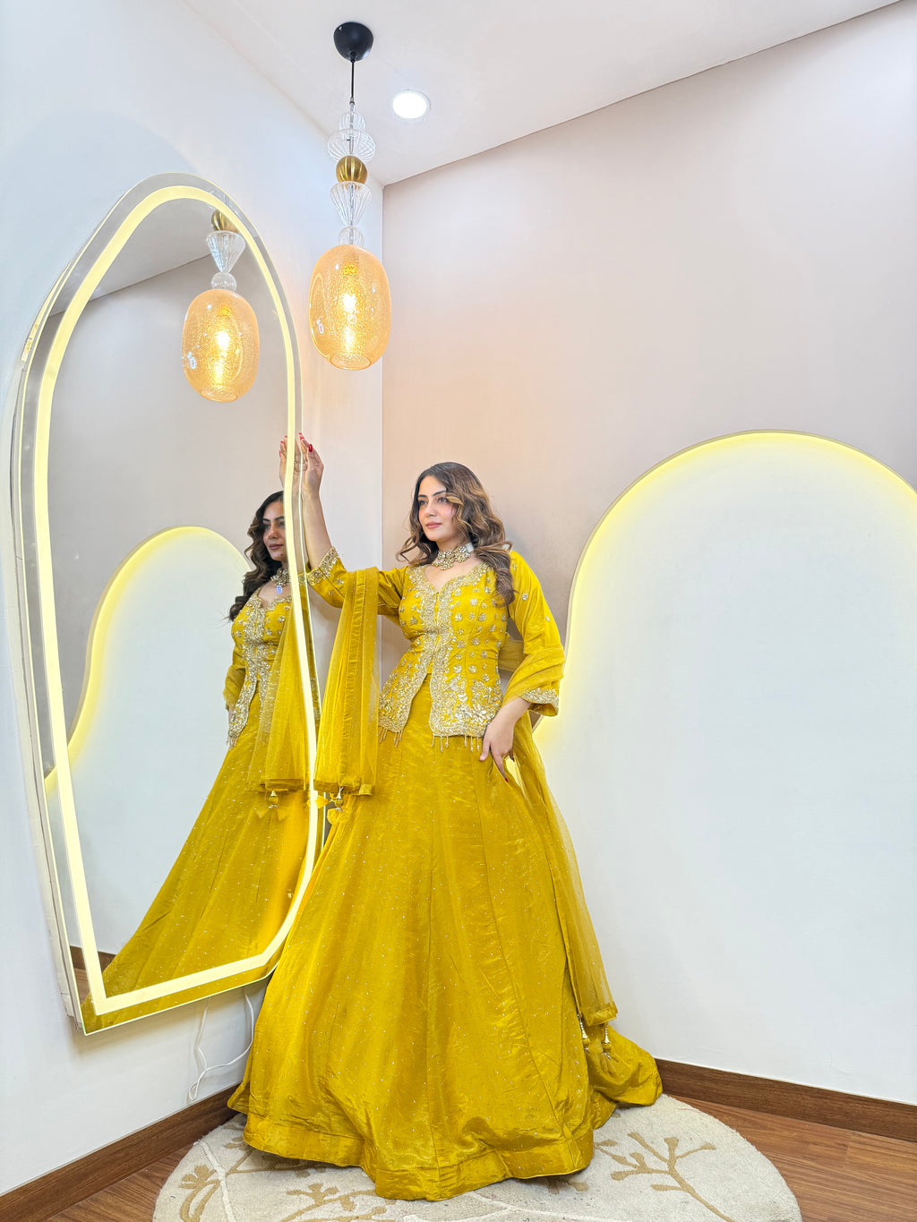 C824 ASMA  OUTFIT LEHNGA CHOLI