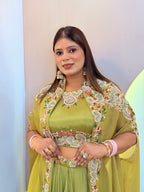 "NAZRAANA" CAPE STYLE