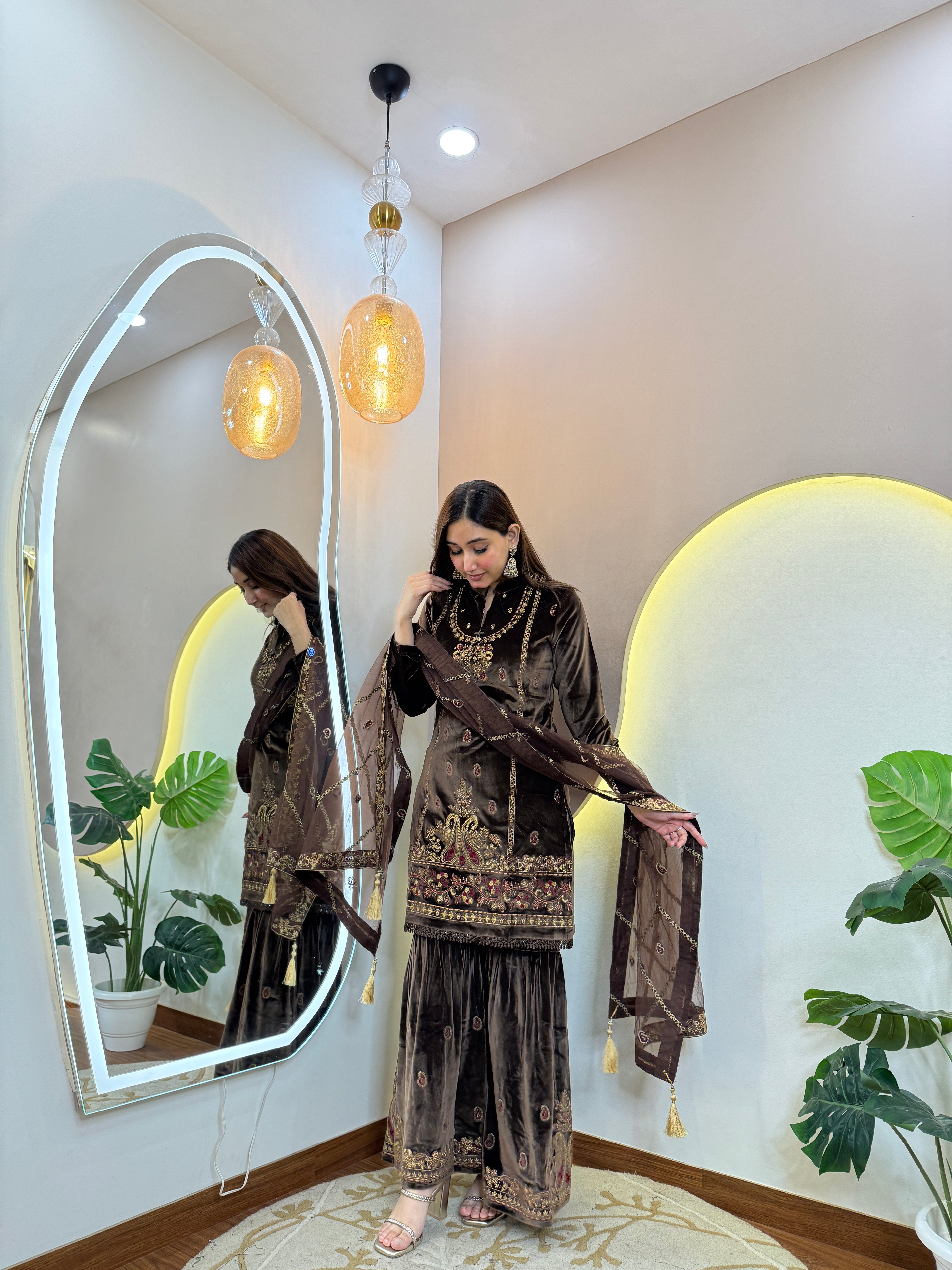 KYRA  OUTFIT  WOOLEN 3pc SET