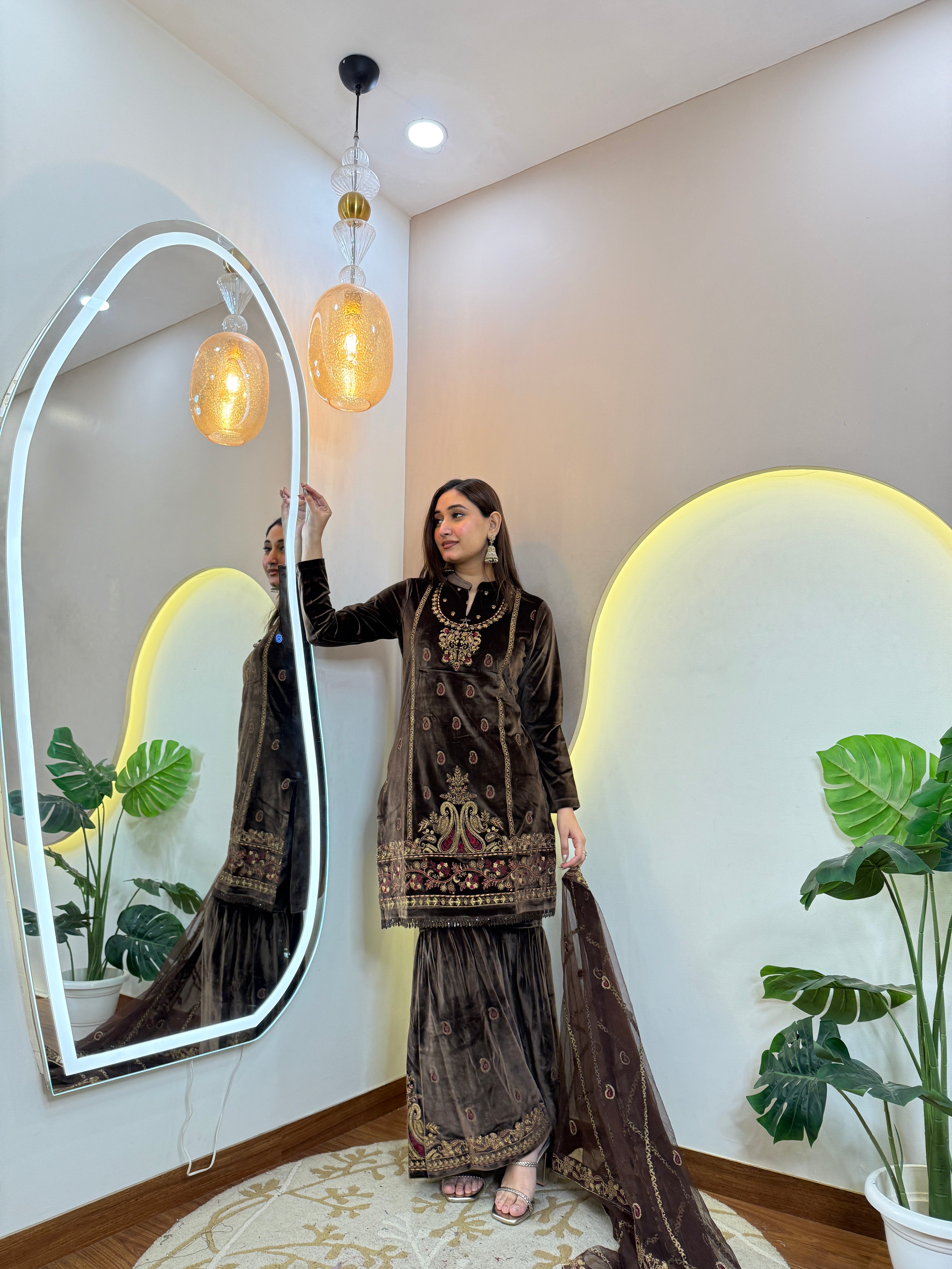 KYRA  OUTFIT  WOOLEN 3pc SET