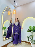 "SAMINA " SHARARA SUIT