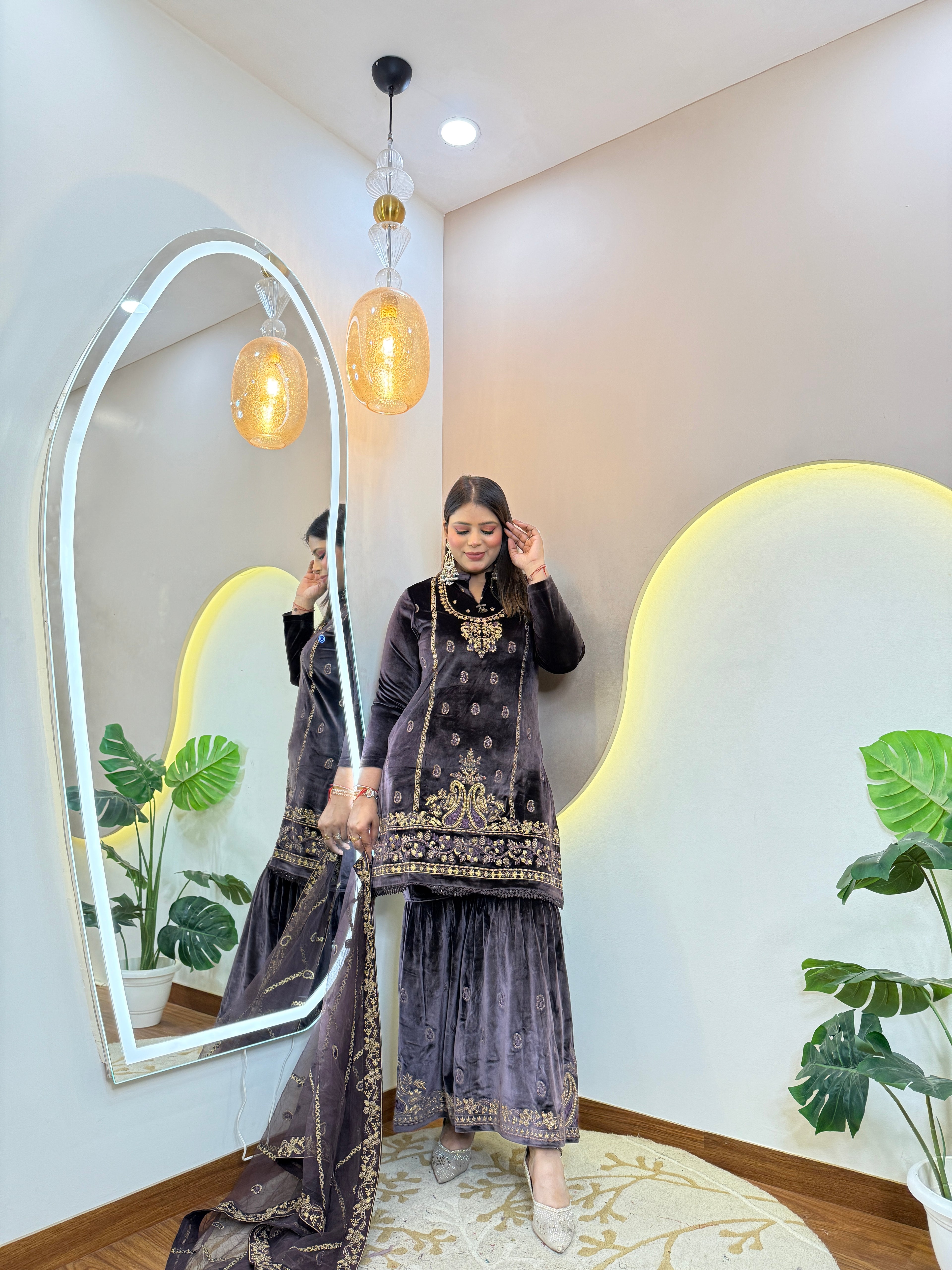 KYRA  OUTFIT  WOOLEN 3pc SET