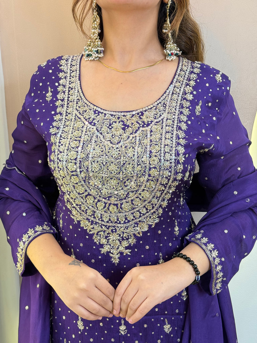"SAMINA " SHARARA SUIT