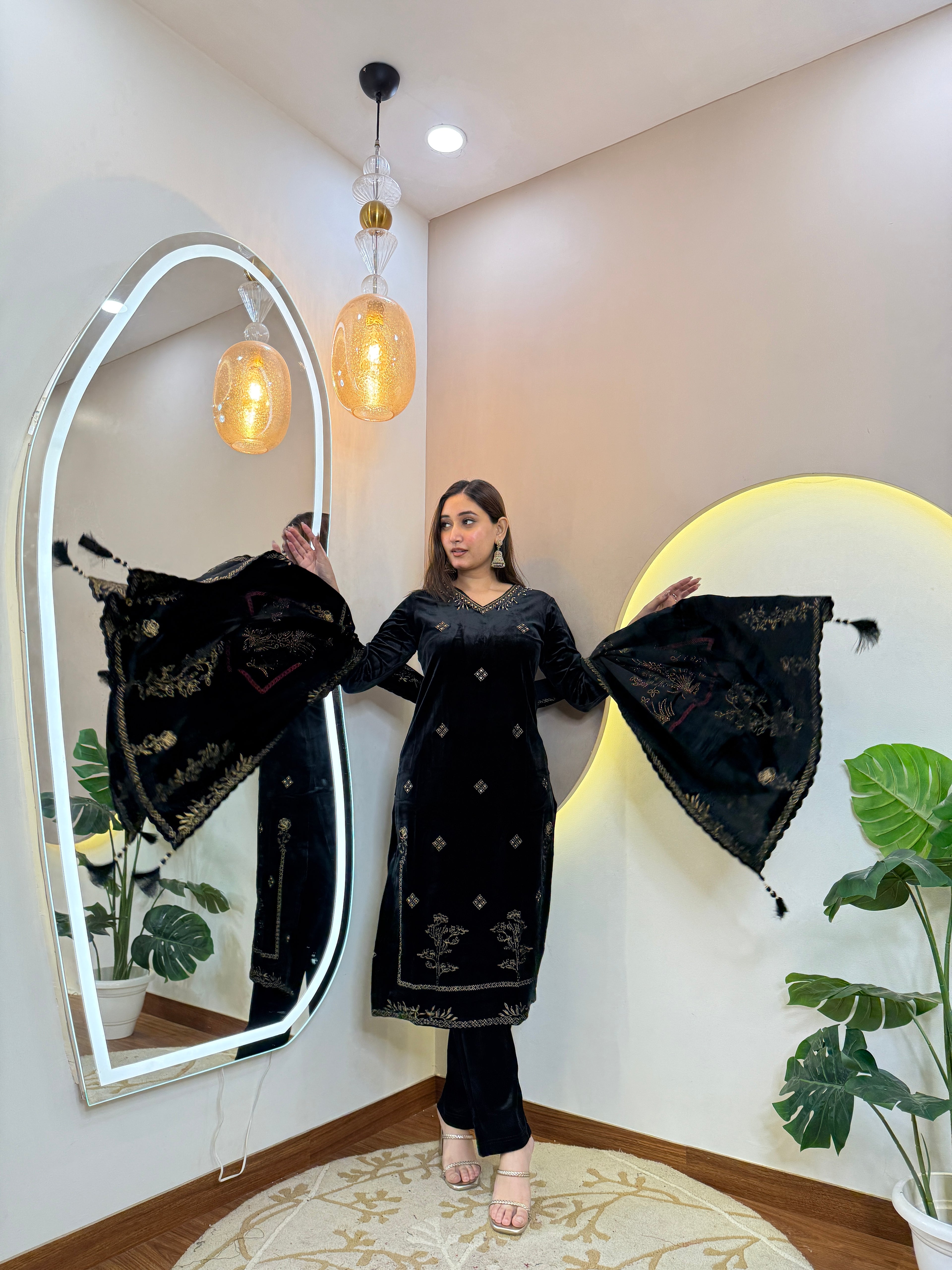 FENAL OUTFIT  WOOLEN 3pc SET