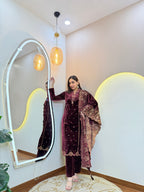 SYHA  OUTFIT  WOOLEN 3pc SET