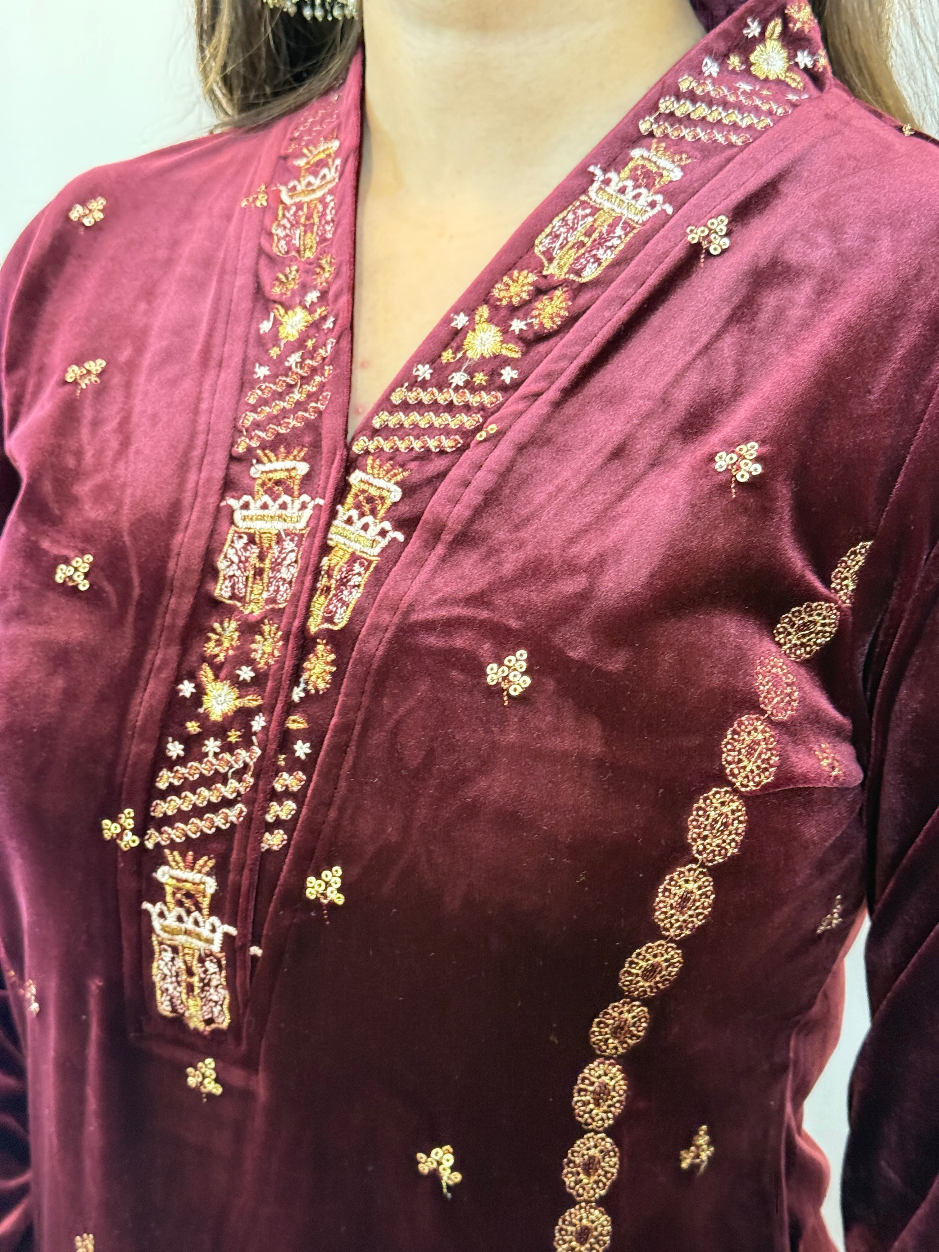 SYHA  OUTFIT  WOOLEN 3pc SET