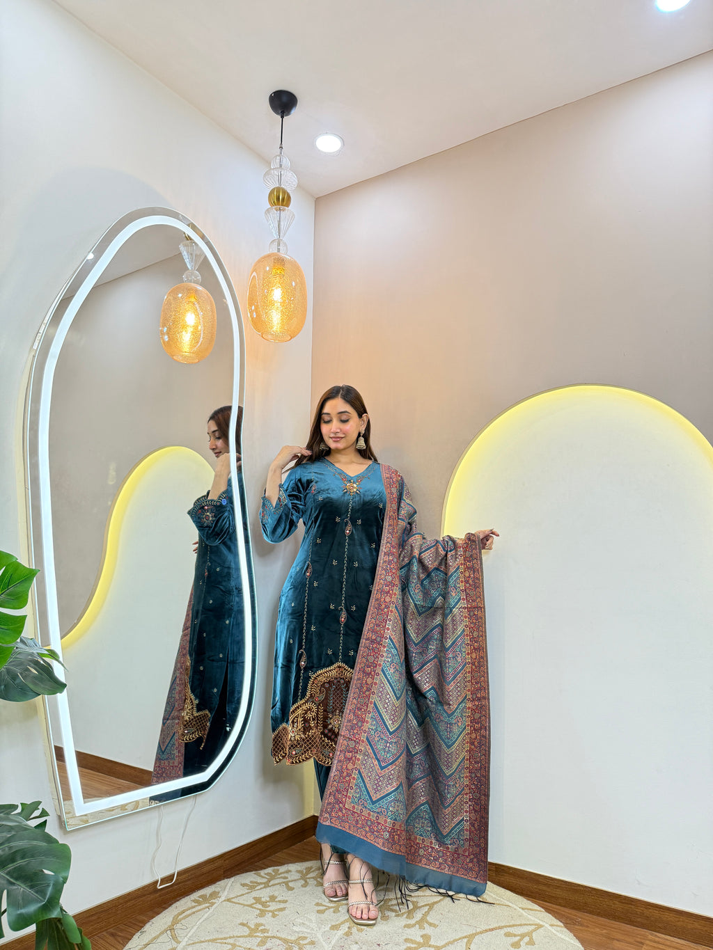 NADIRA  WOOLEN 3pc SET