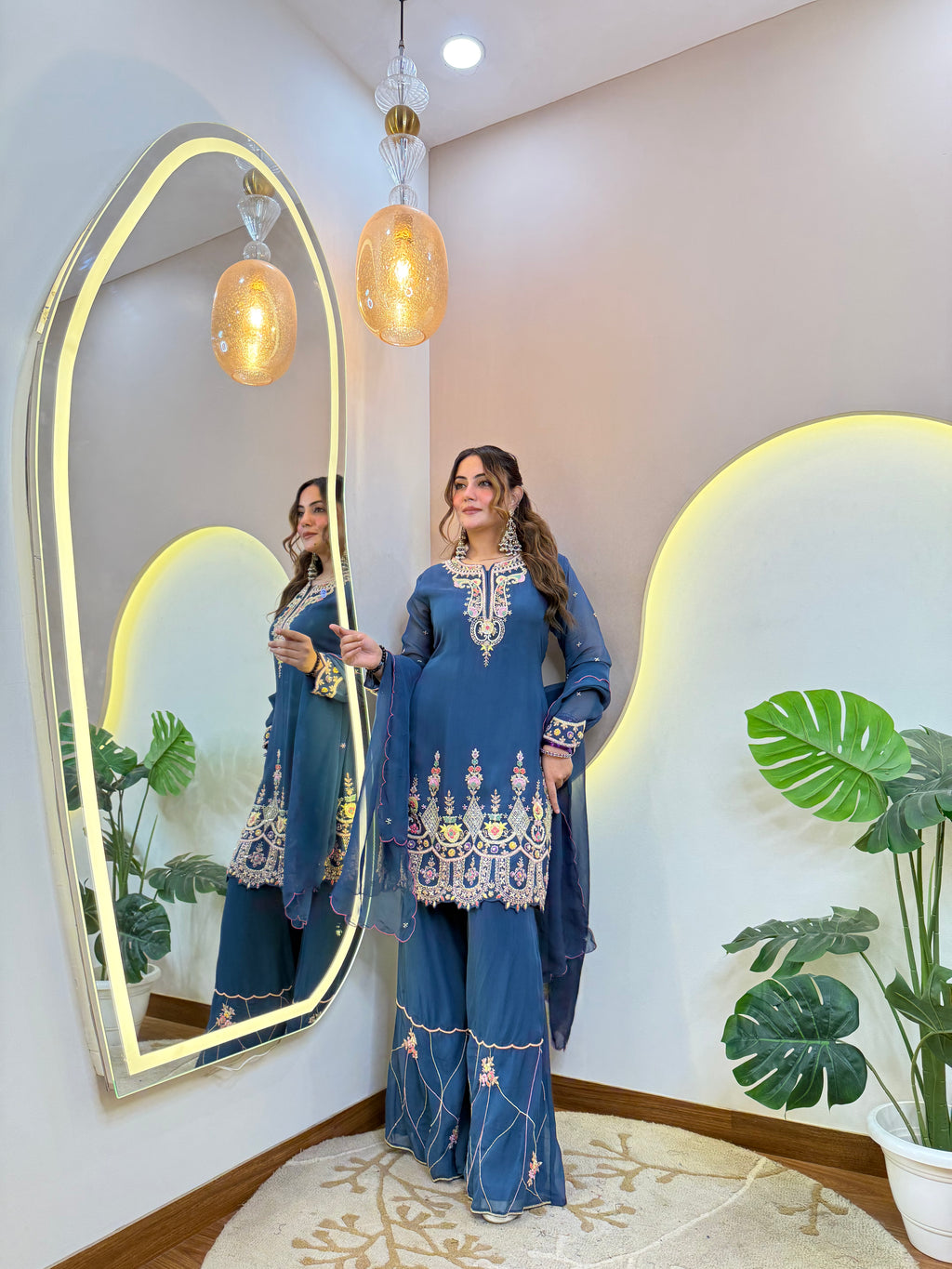 "RUKHSAR " SHARARA SUIT