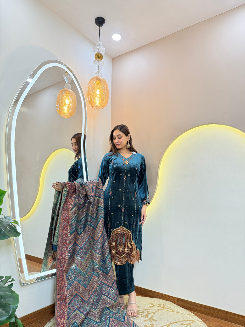 NADIRA  WOOLEN 3pc SET