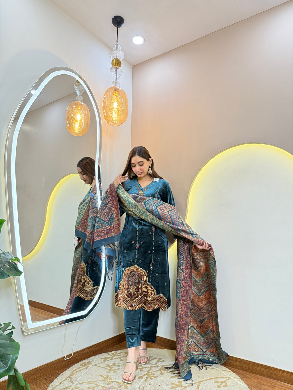 NADIRA  WOOLEN 3pc SET