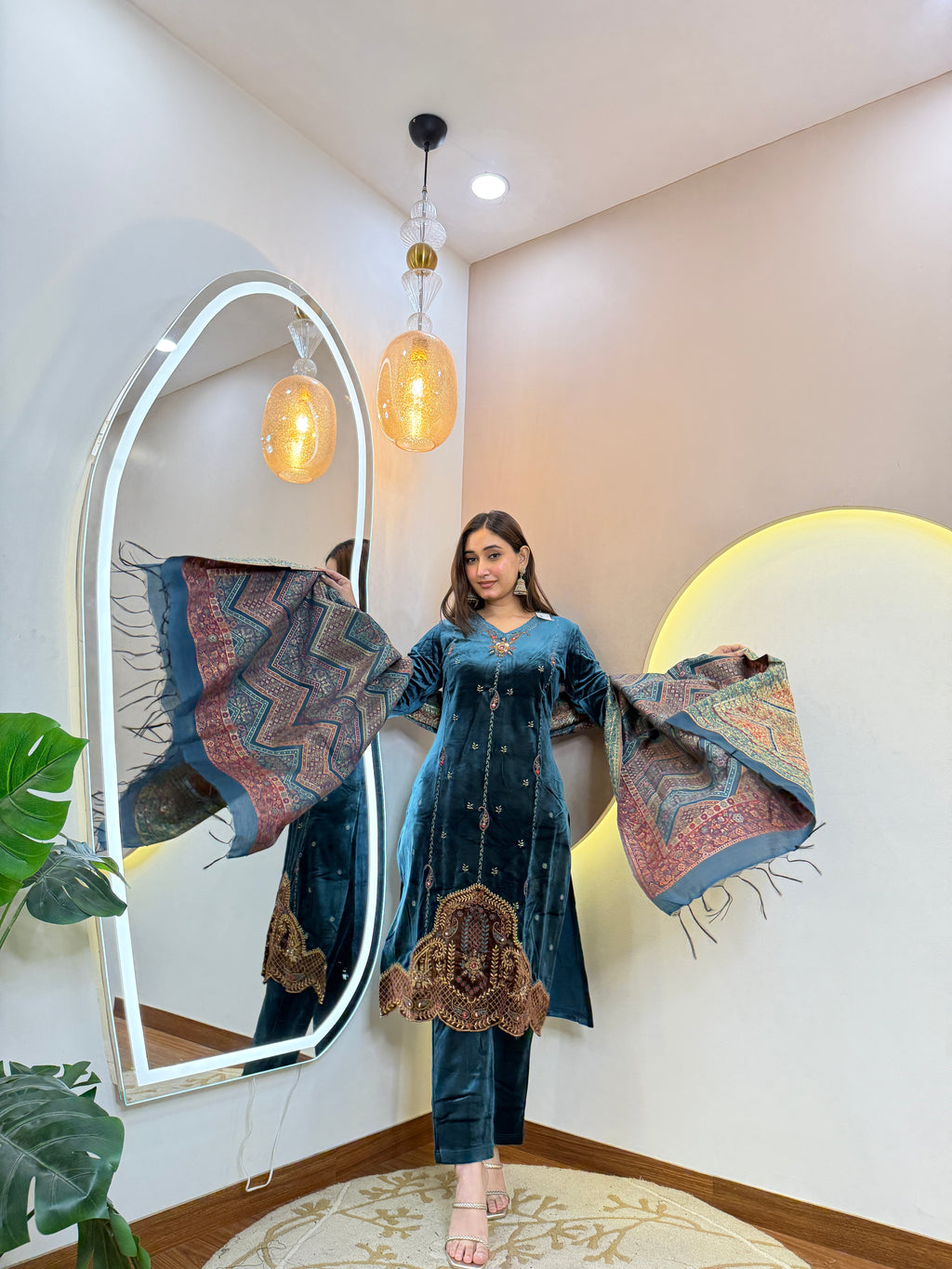 NADIRA  WOOLEN 3pc SET