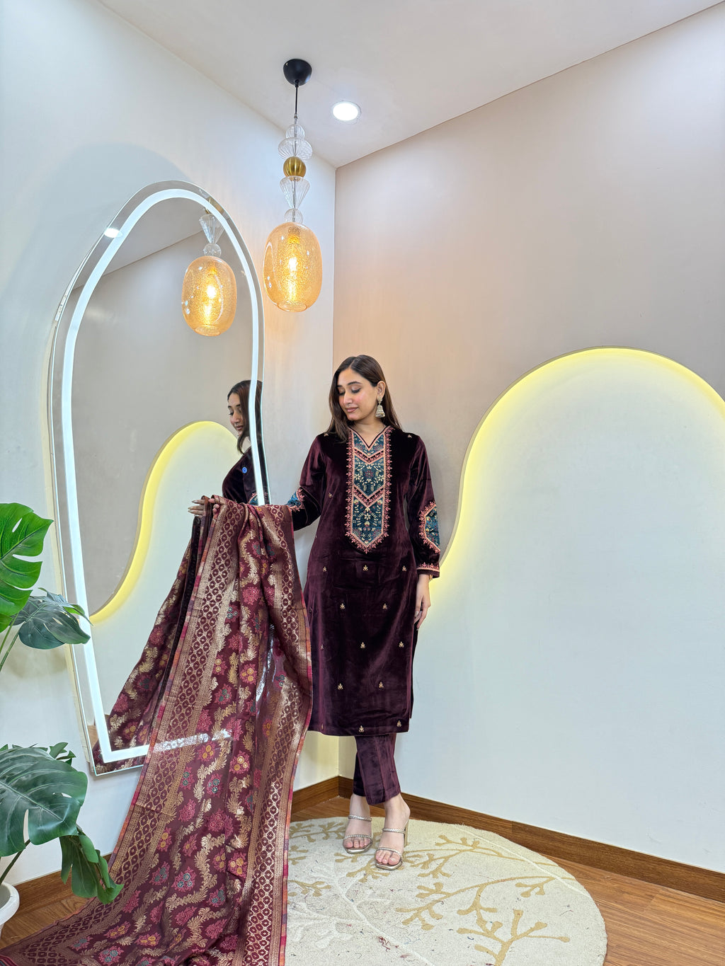 SUNHERI  WOOLEN 3pc SET