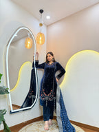 KHUSHNUMA VELVET 3pc. SET