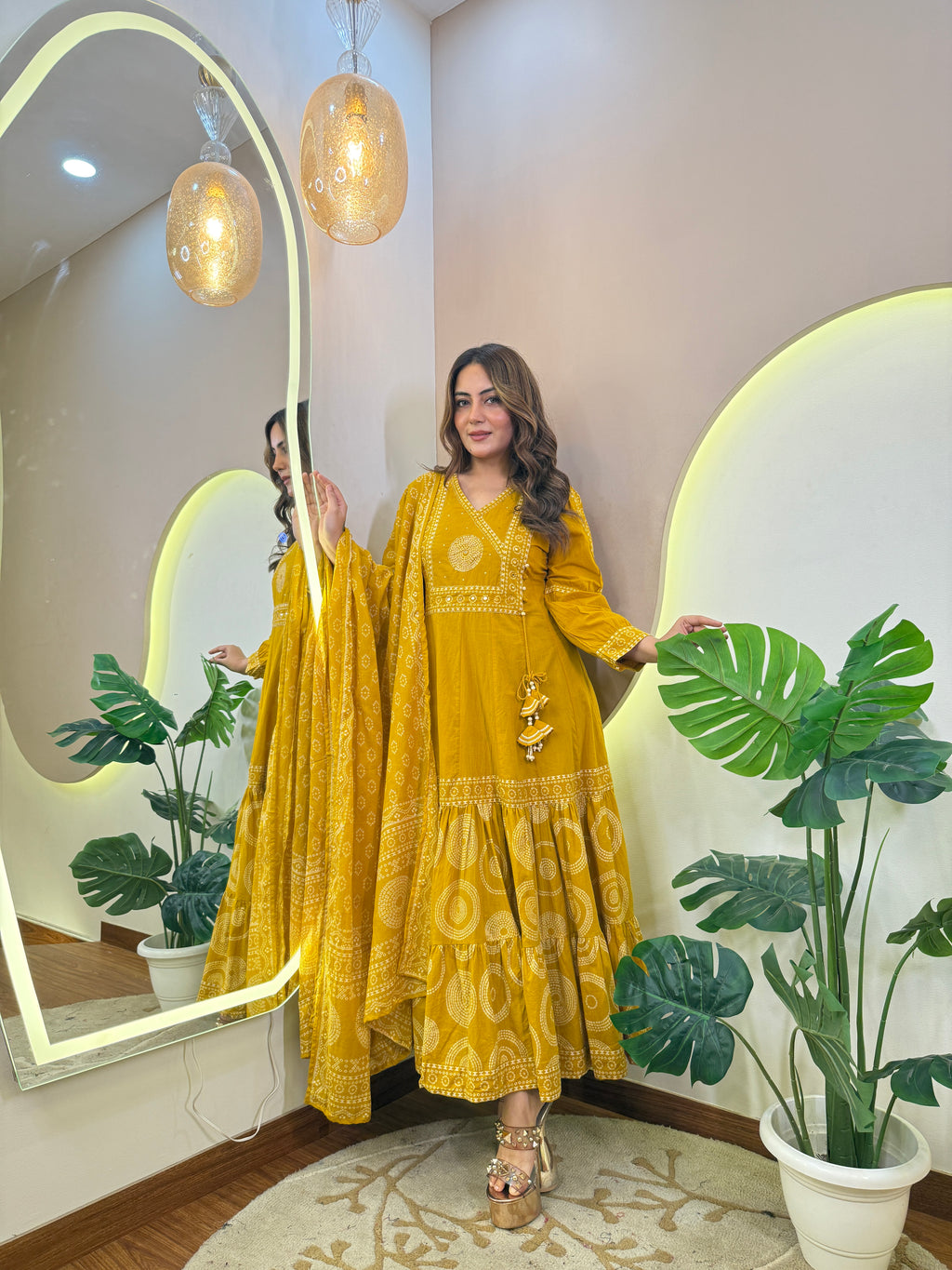 B979 COTTON  3PC SUIT