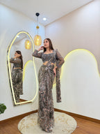 D730   DRAPE SAREE