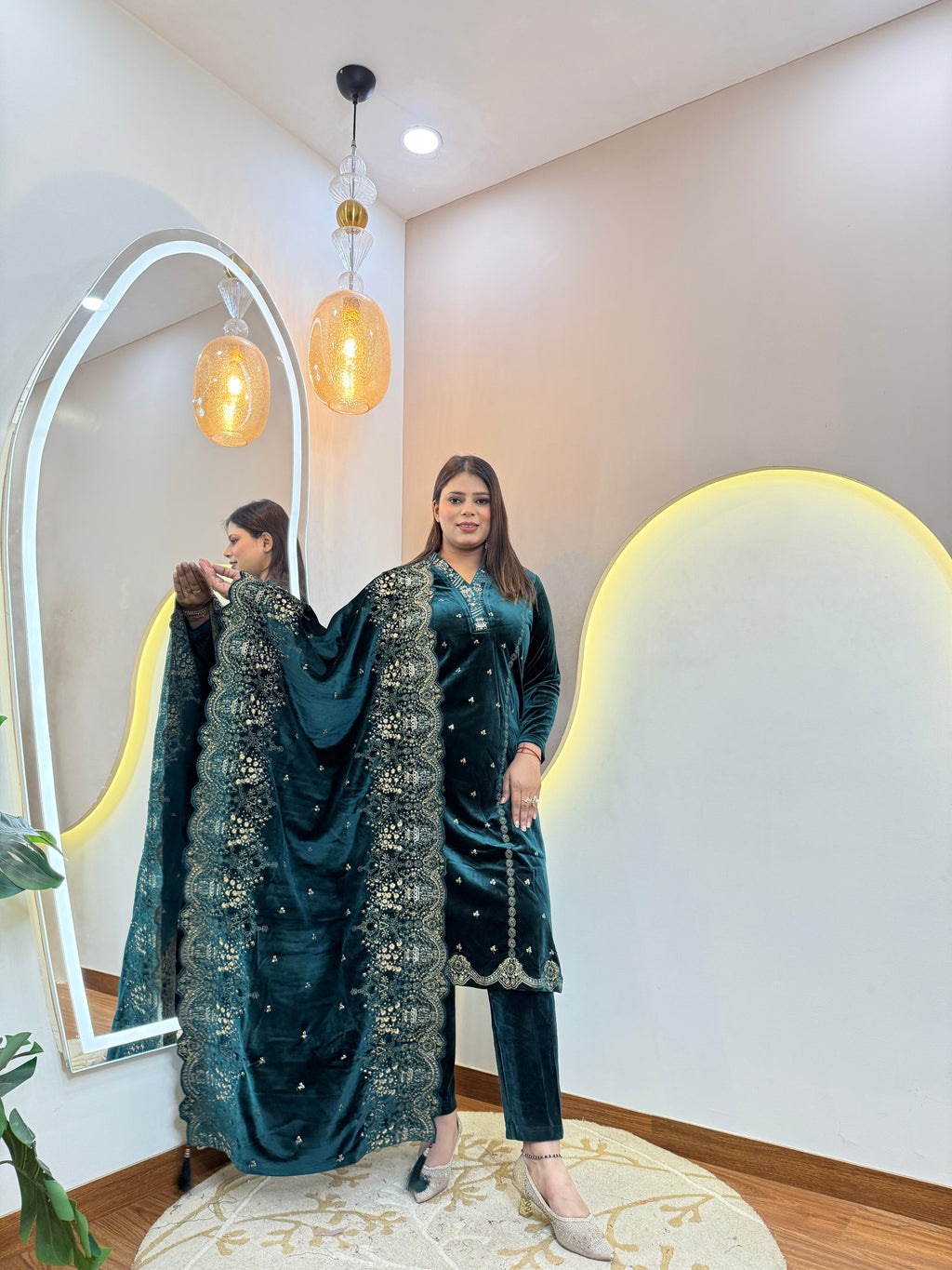 SYHA  OUTFIT  WOOLEN 3pc SET