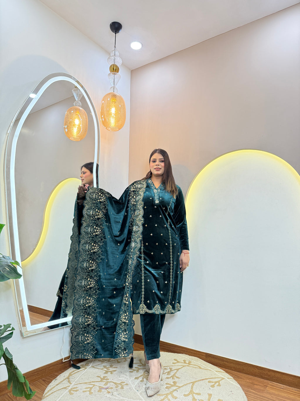 SYHA  OUTFIT  WOOLEN 3pc SET